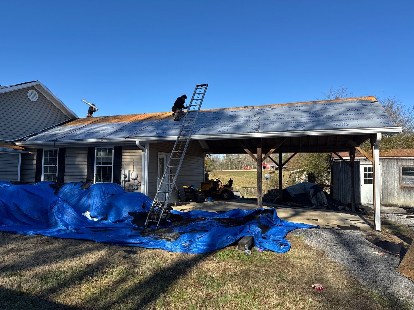 Project in Dalton by Aultman Roofing