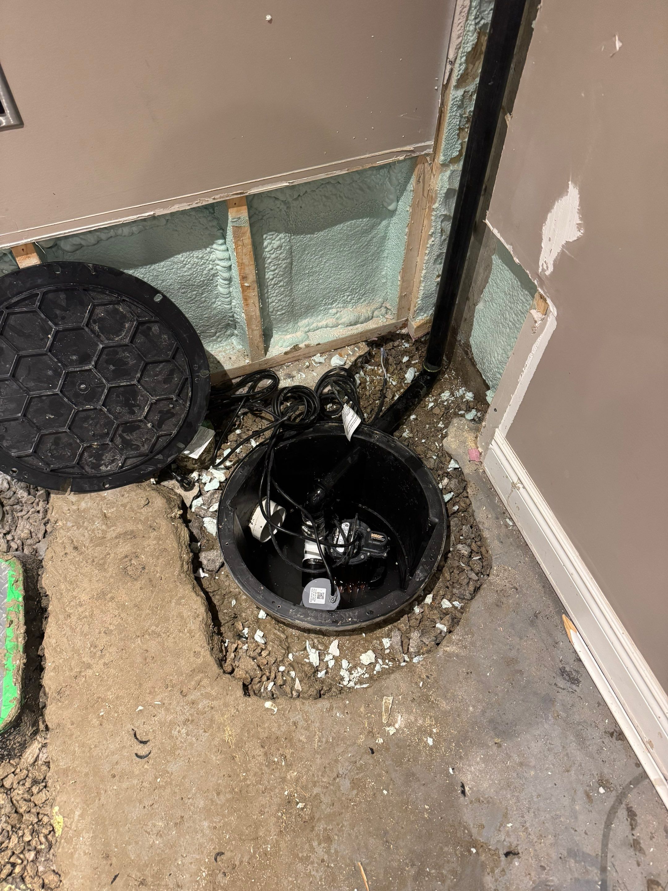 Toronto Basement Waterproofing Including Sump Pump and Window Well Installation by Canada Waterproofers Inc