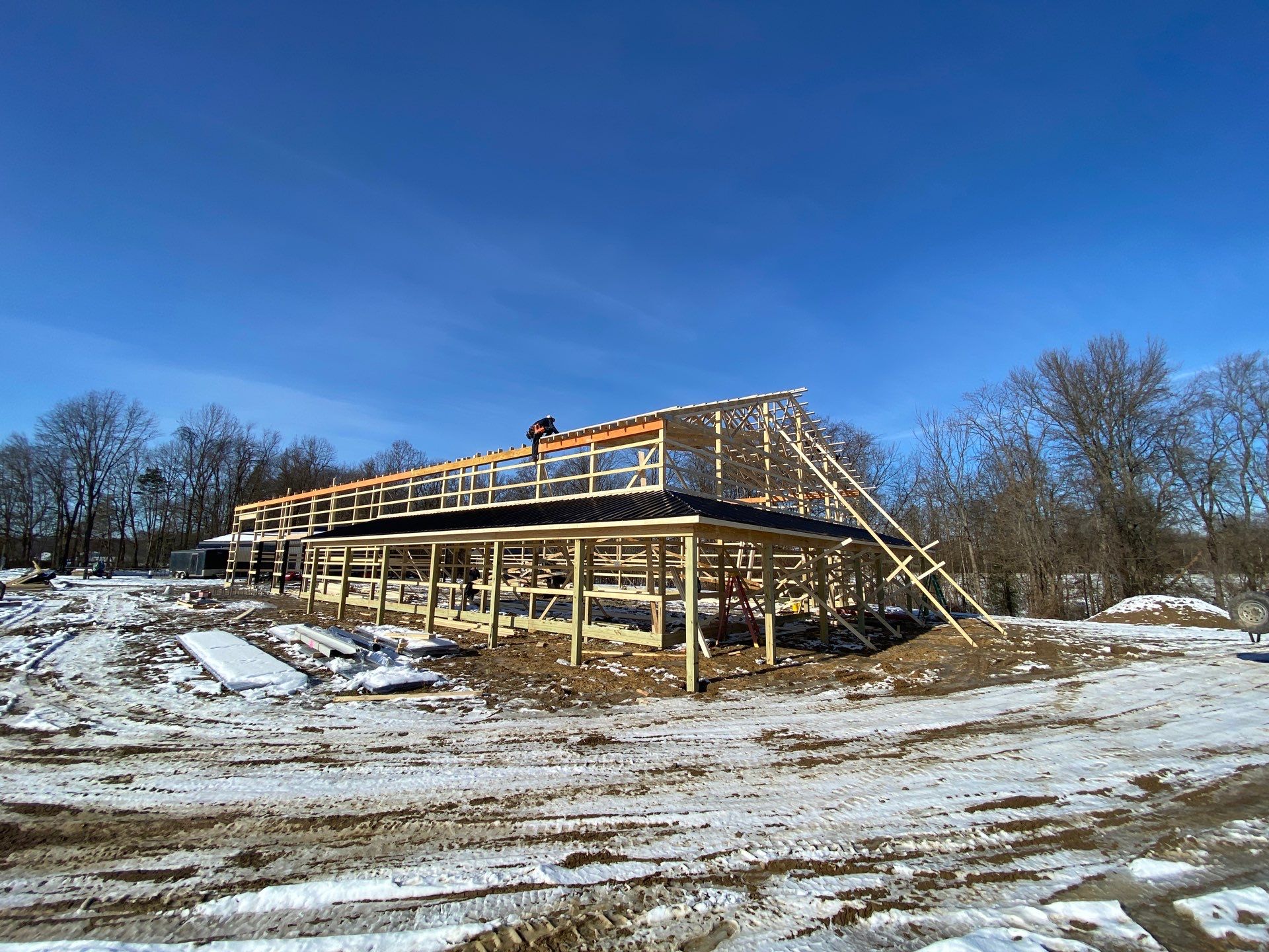 50'x120'x17' Barndo/Garage by The Barn Builders