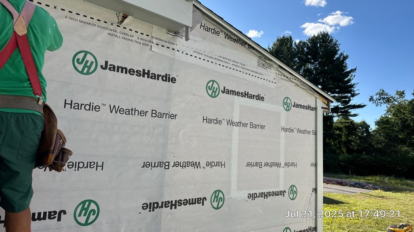 James Hardie Lap Siding Installation in Chelmsford, MA by Mighty Dog Roofing of Greater Middlesex County
