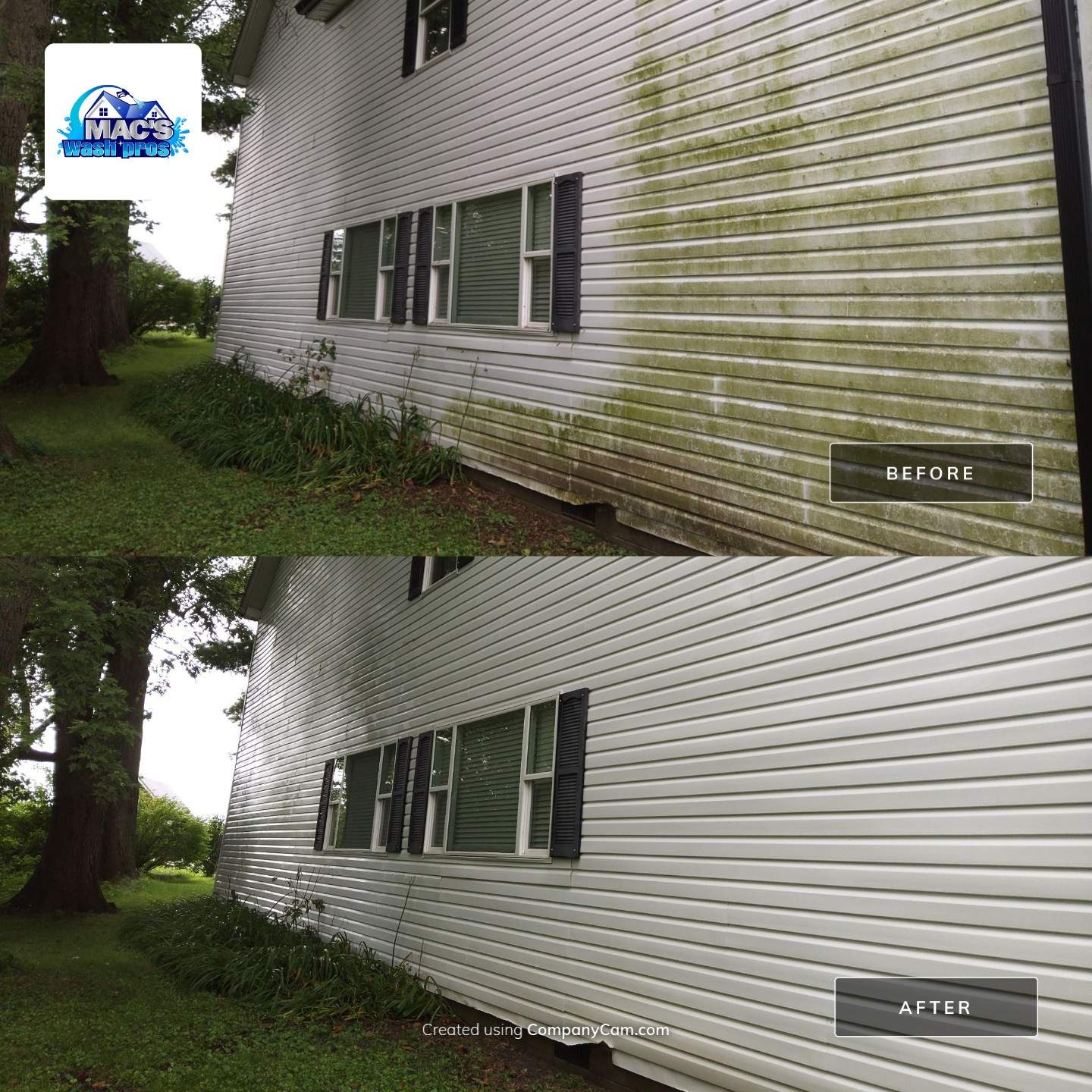 Project in Frankfort by Mac's Wash Pros