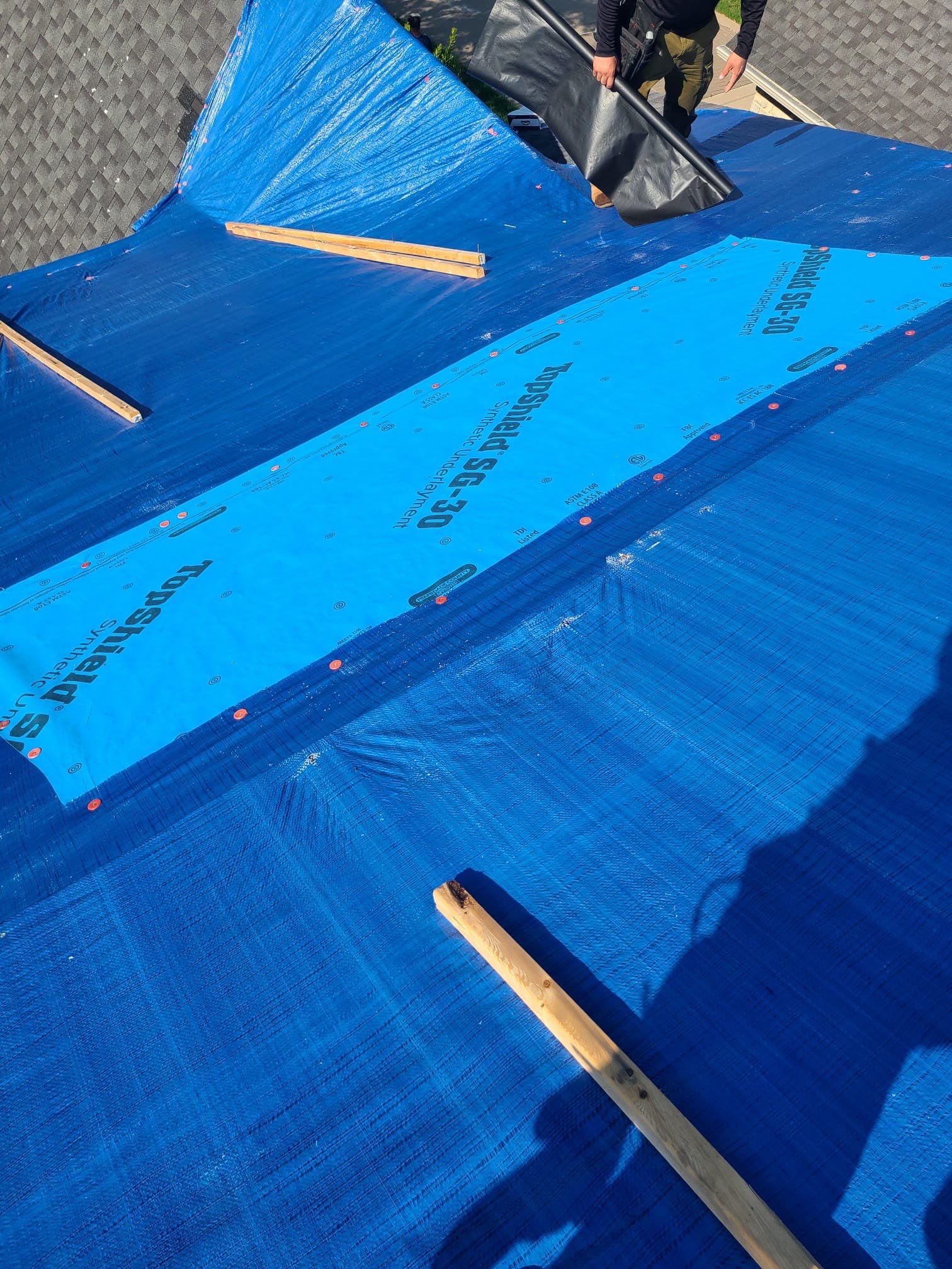 Residential Roofing Repair using Owen's Corning Duration (Lifetime) Shingles by Roof Repair Company