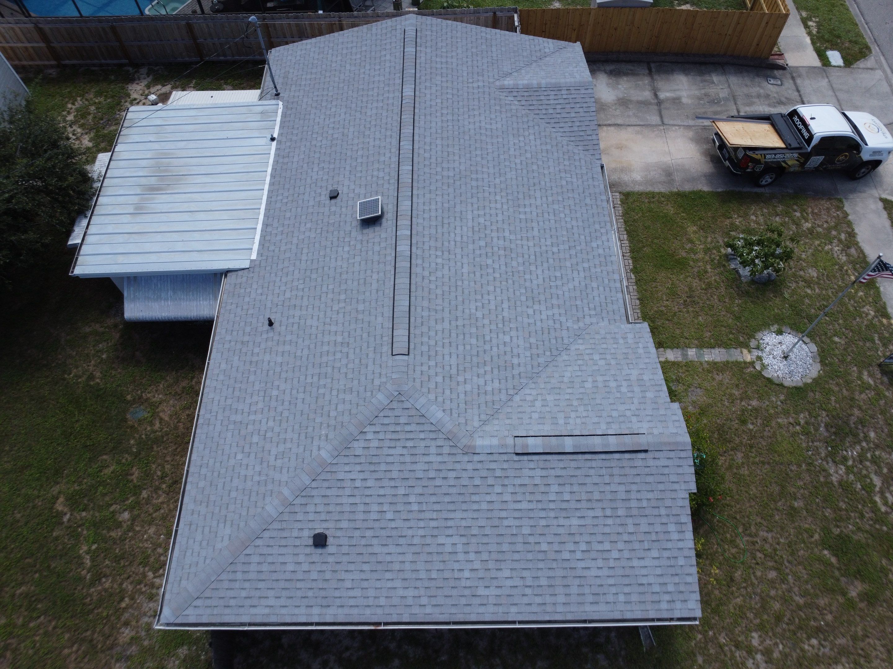 Roof Replacement in Holiday, FL. by Steadfast Roofing