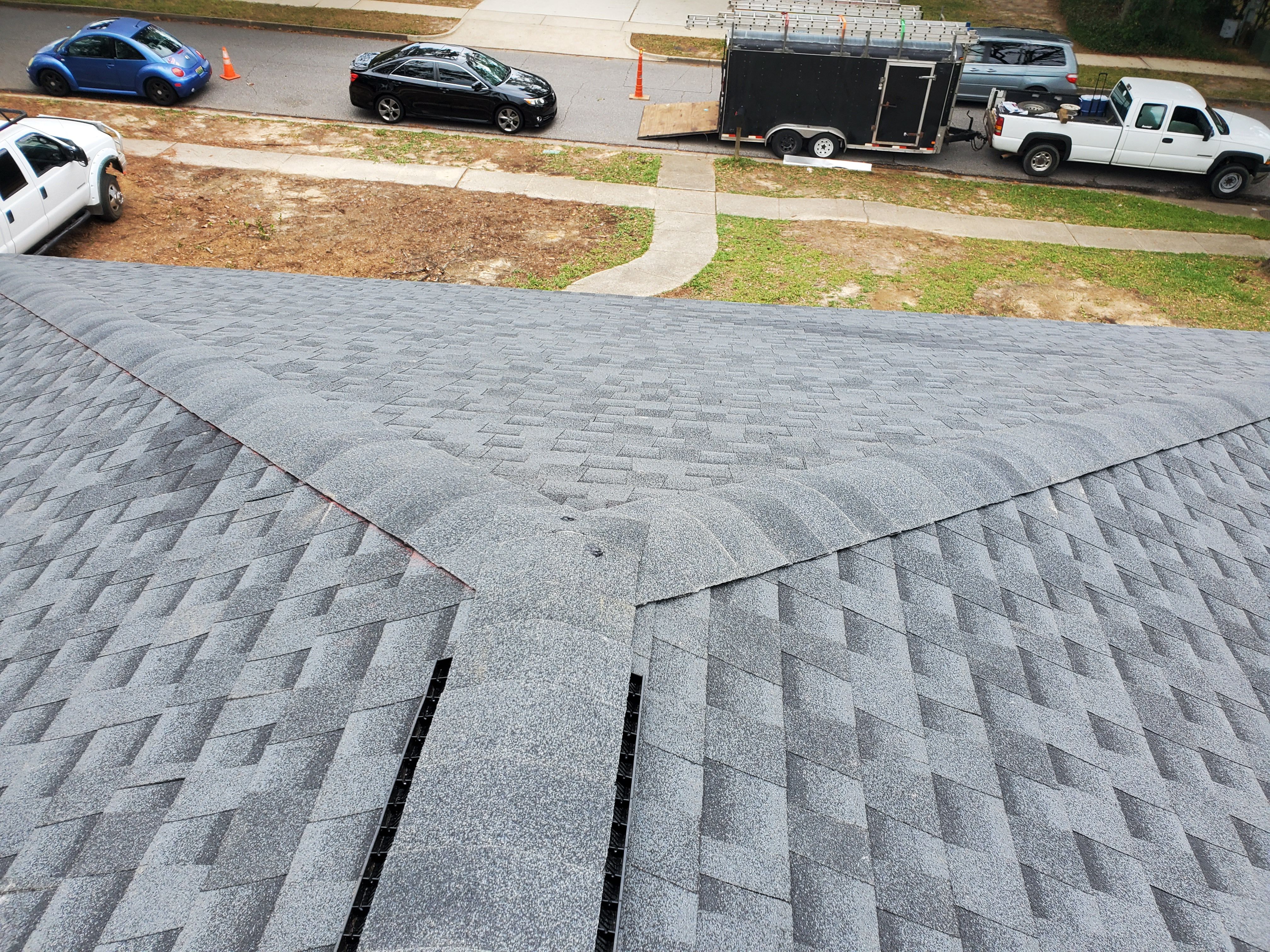 Residential Roofing Installation using Roof Replacement by American Roofing & Construction LLC