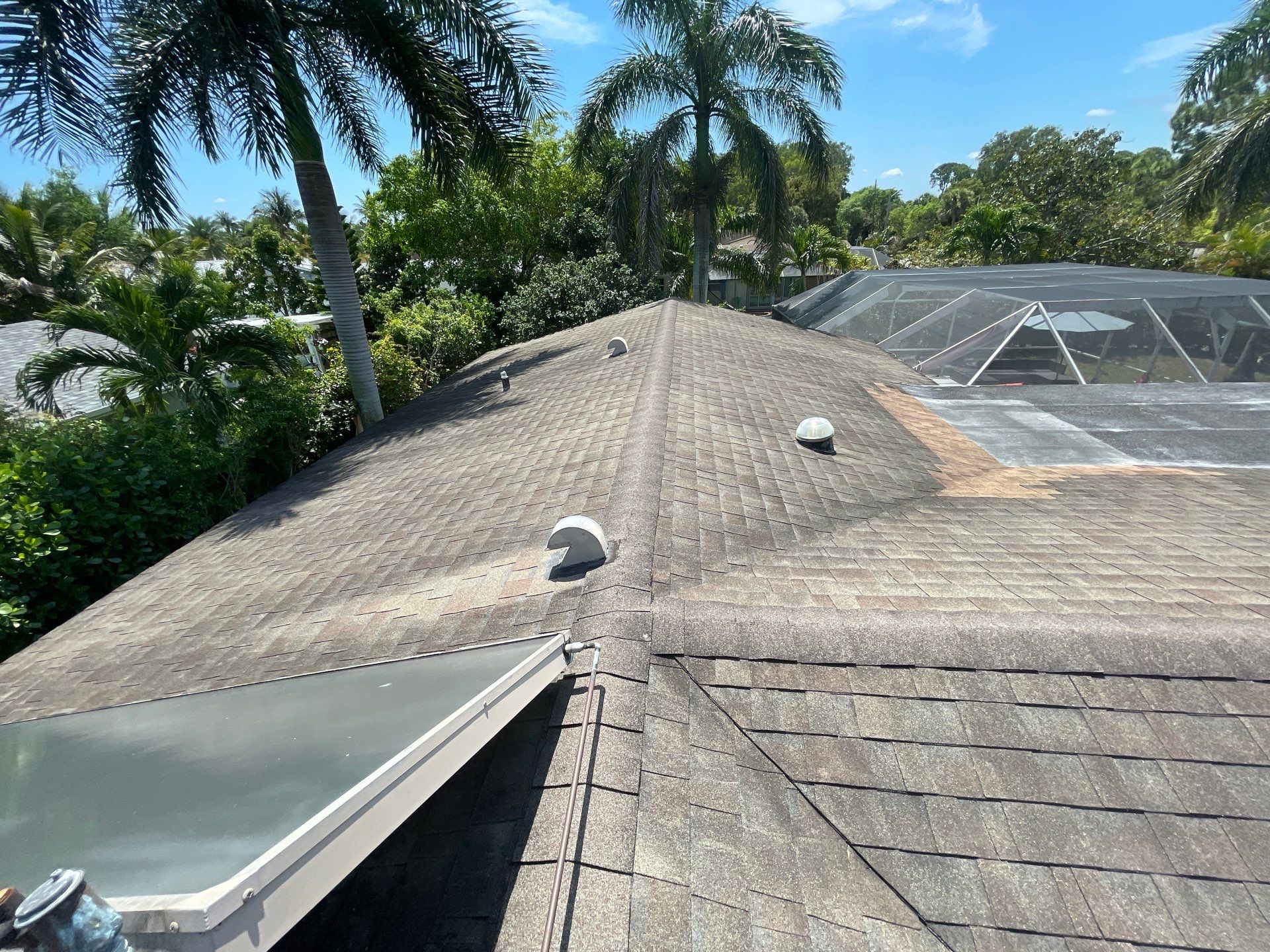 Residential Roof Repair and Exterior Soffit Renovation in Boca Raton by Aastro Roofing