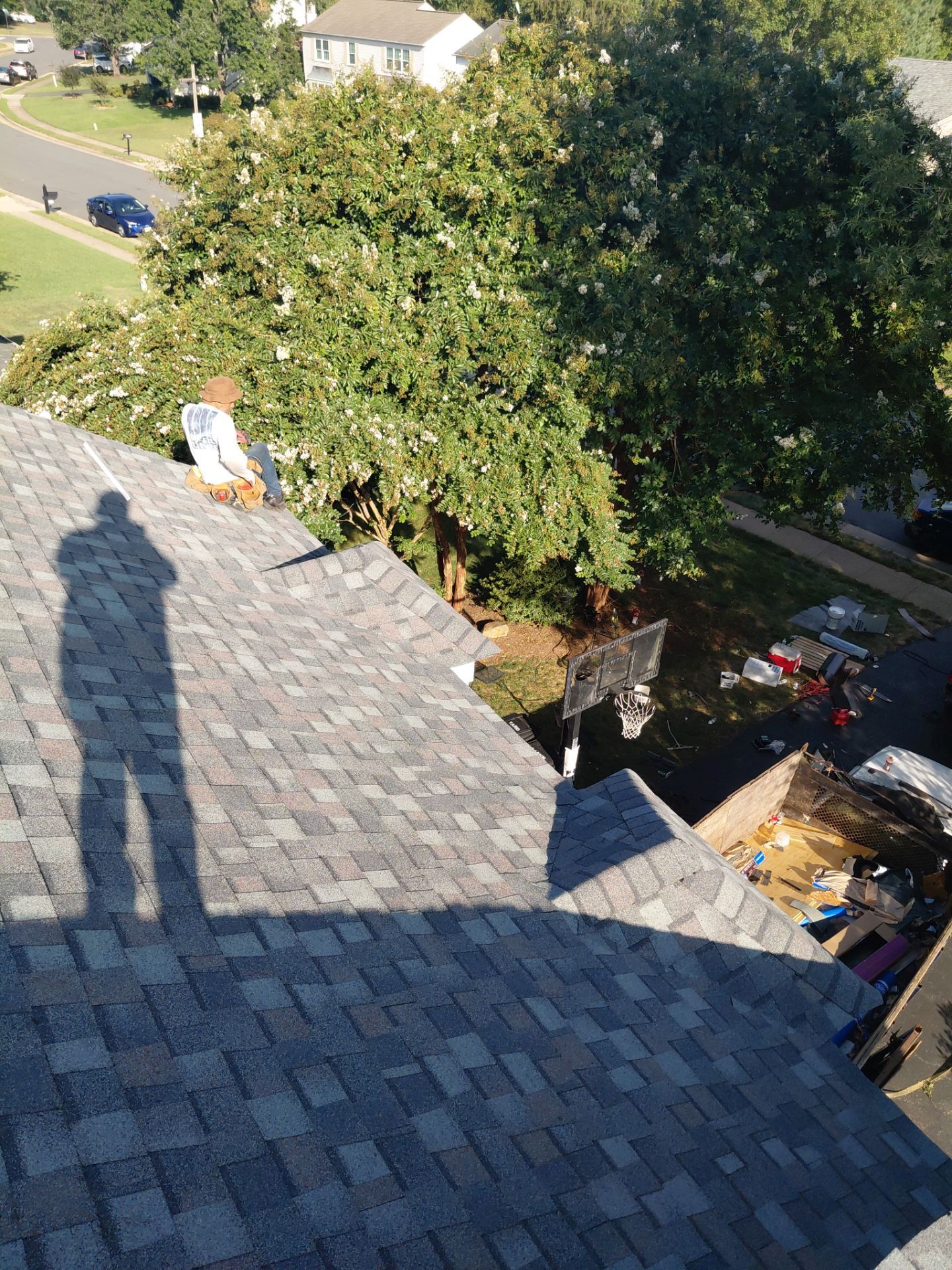 Manassas: Residential Roof Replacement with CertainTeed Landmark Pro in Colonial Slate  by RM Banning, Inc.