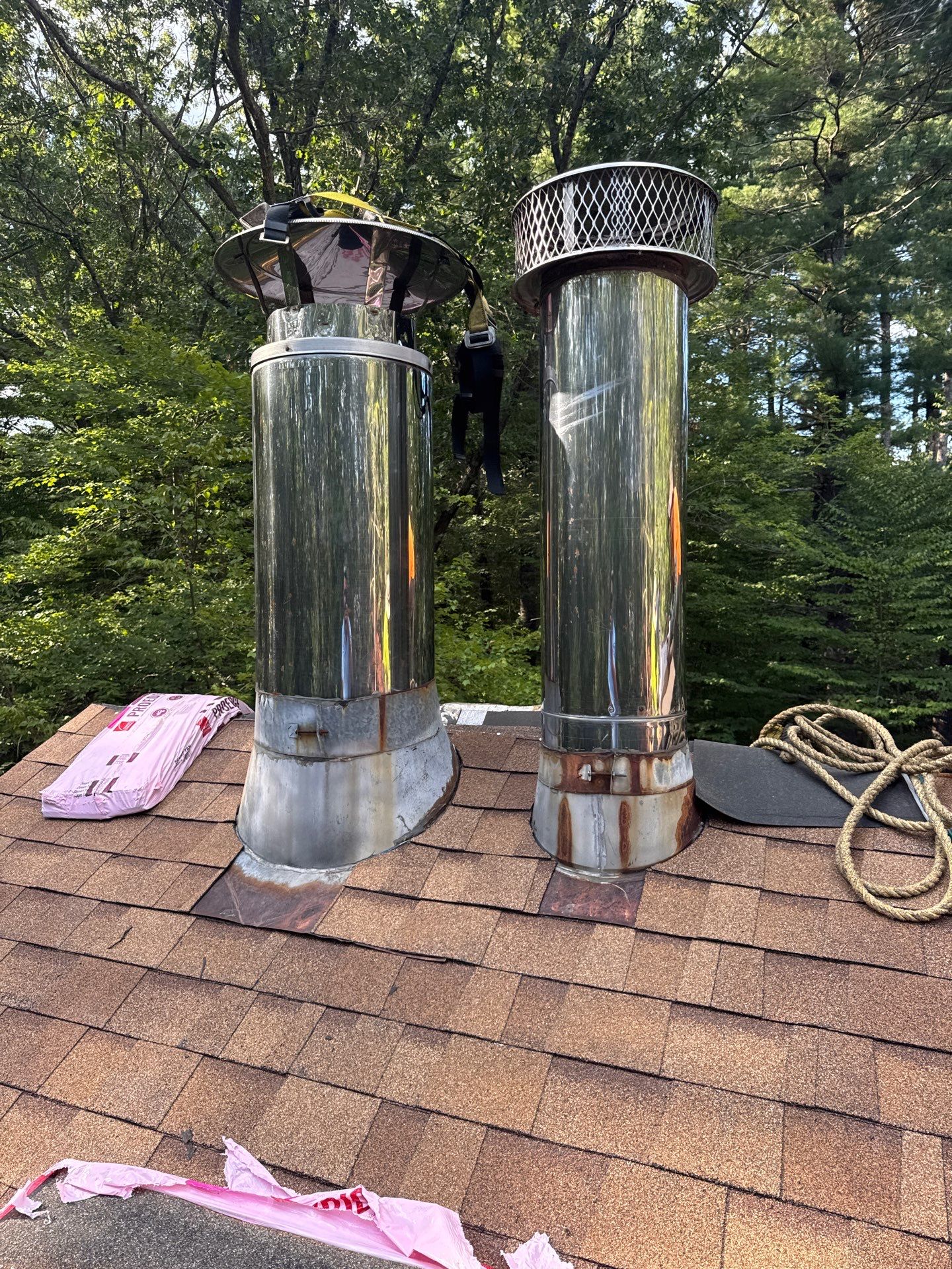 Roof Replacement & Skylight Installation in Bedford, MA by Mighty Dog Roofing of Greater Middlesex County