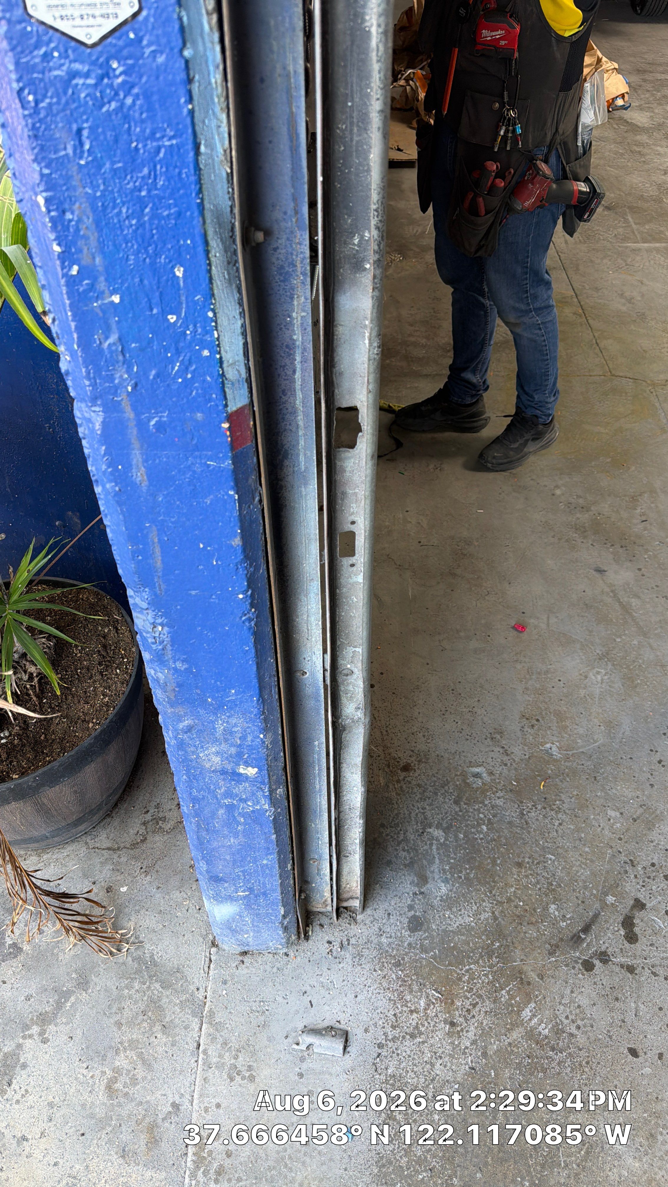 Project in Hayward, CA by Valiant Garage Door