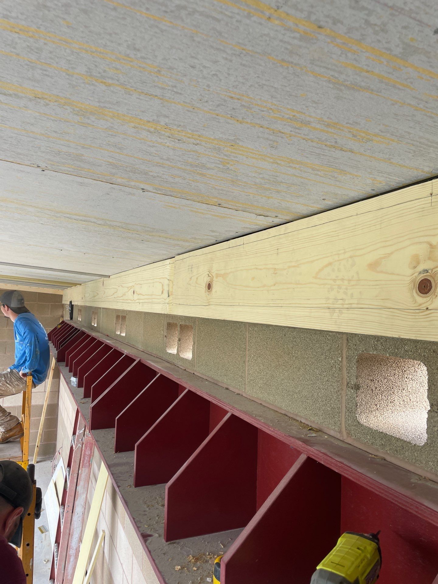 Wildcat Dugout by Bayfront Roofing and Construction