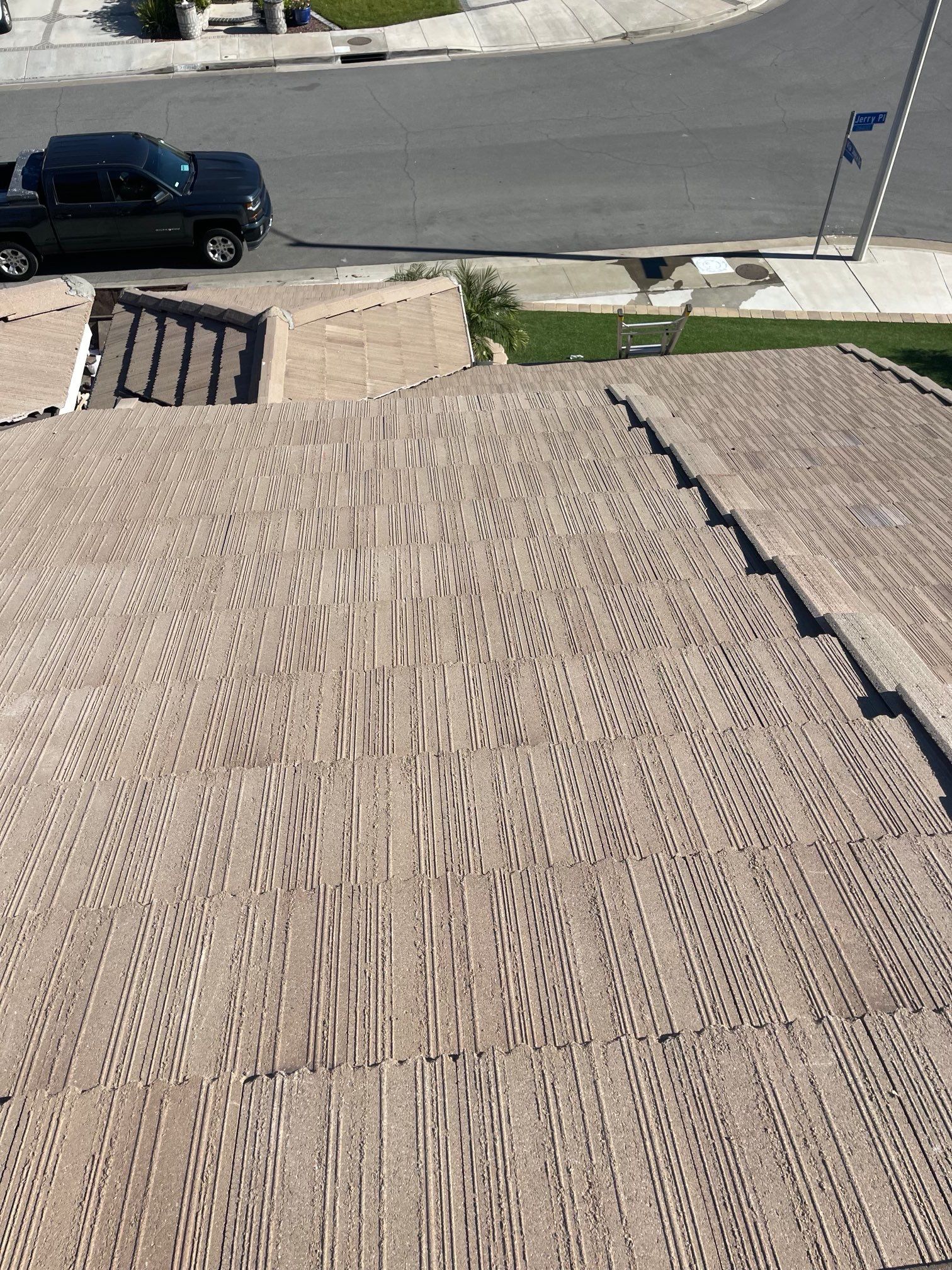 Sandstone Concrete Tile by Reimagine Roofing