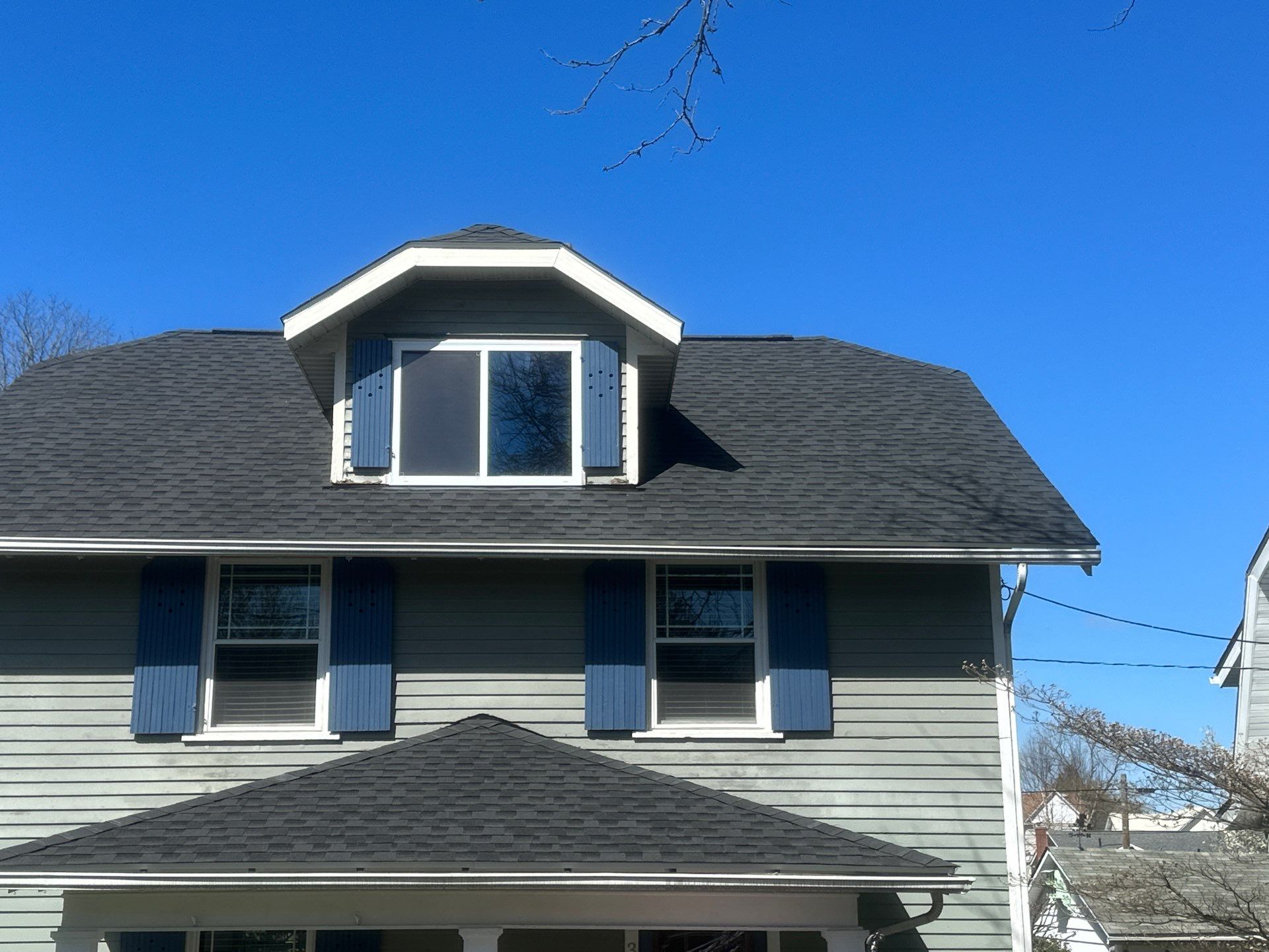 Residential Roofing Installation using GAF Timberline HDZ Charcoal by Nitro Roofing and Construction