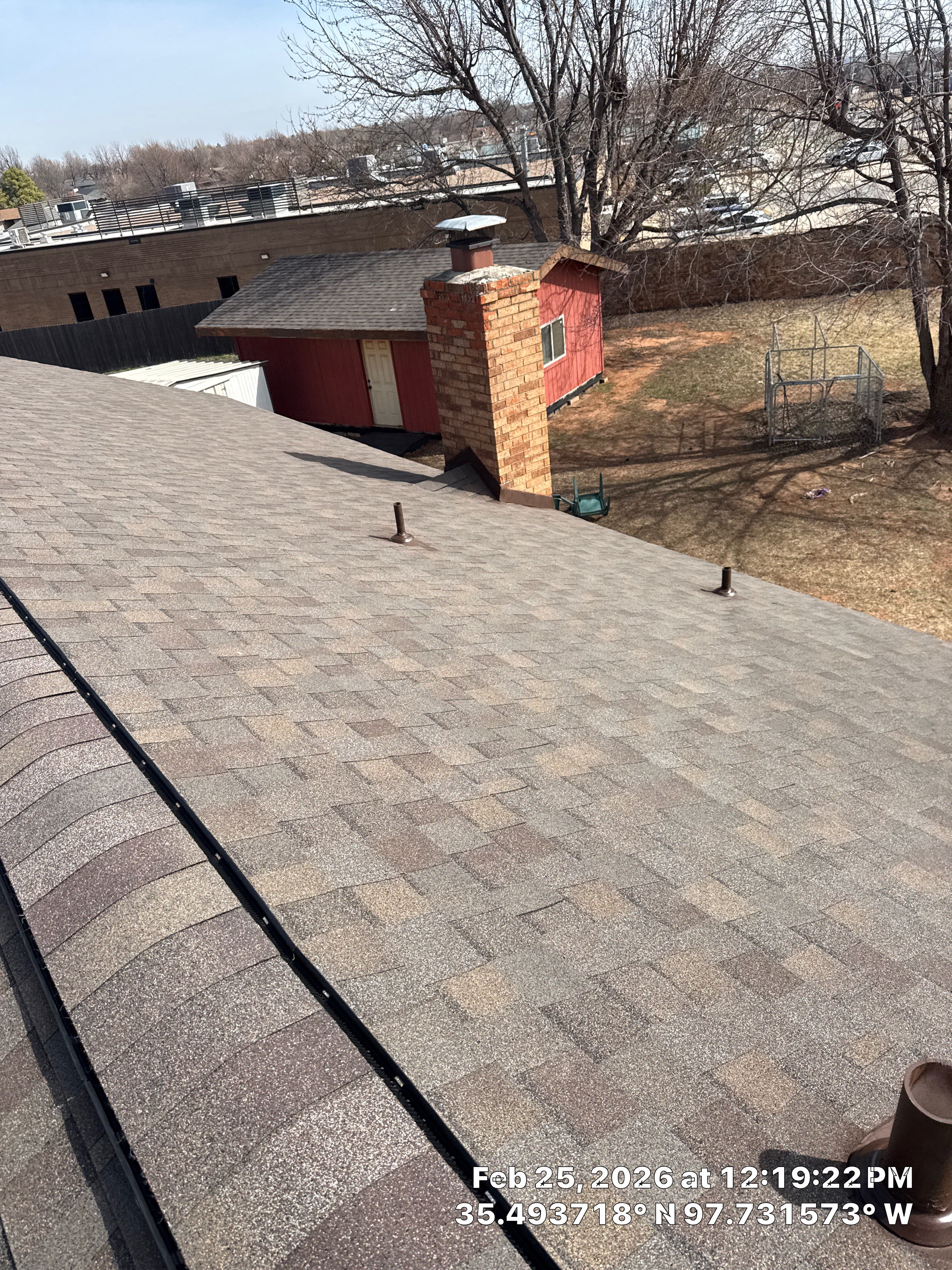 Project in Yukon, OK by OAK Roofing Restoration 