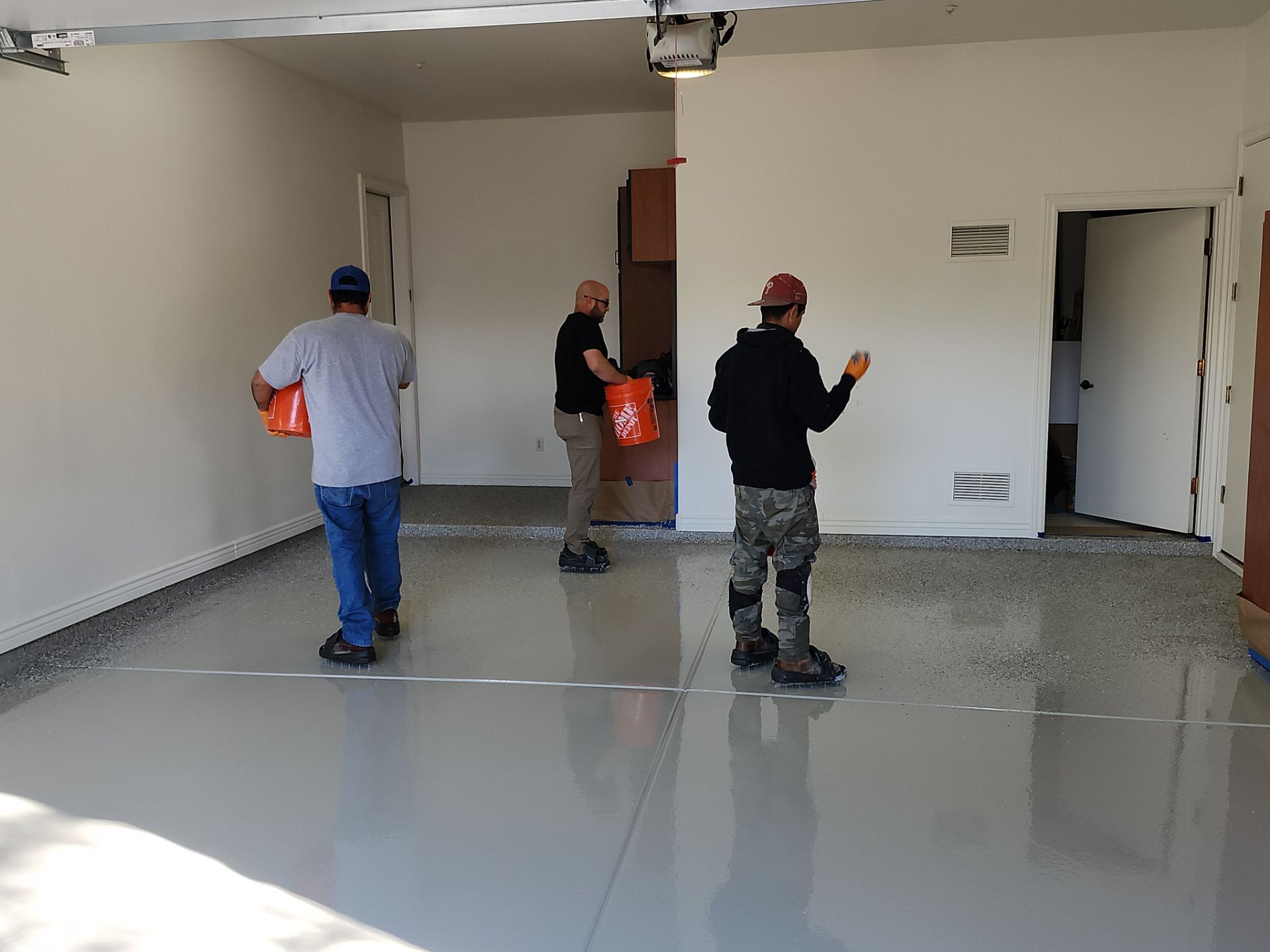Garage Floor Epoxy - Scottsdale by Crash of Rhinos Painting & Garage Floors
