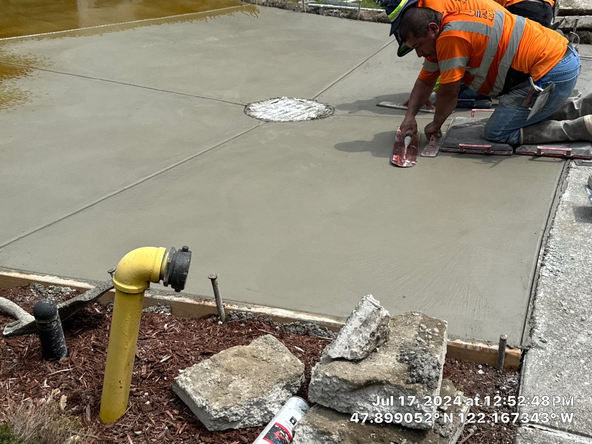 Luis | Concrete Driveway by Jireh Asphalt & Concrete Inc 