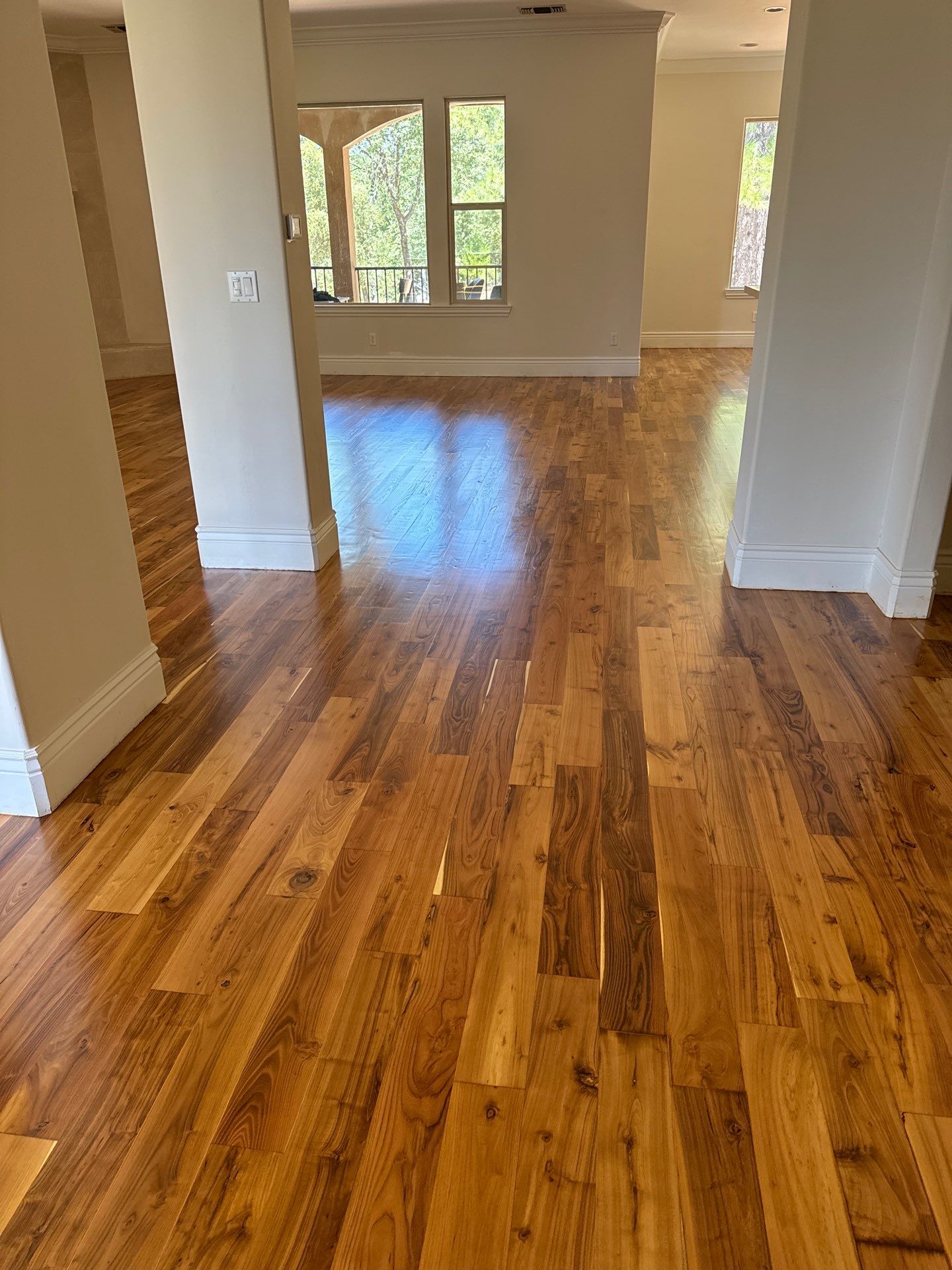 Walnut Floor Refinish by Footprints Floors South Sacramento