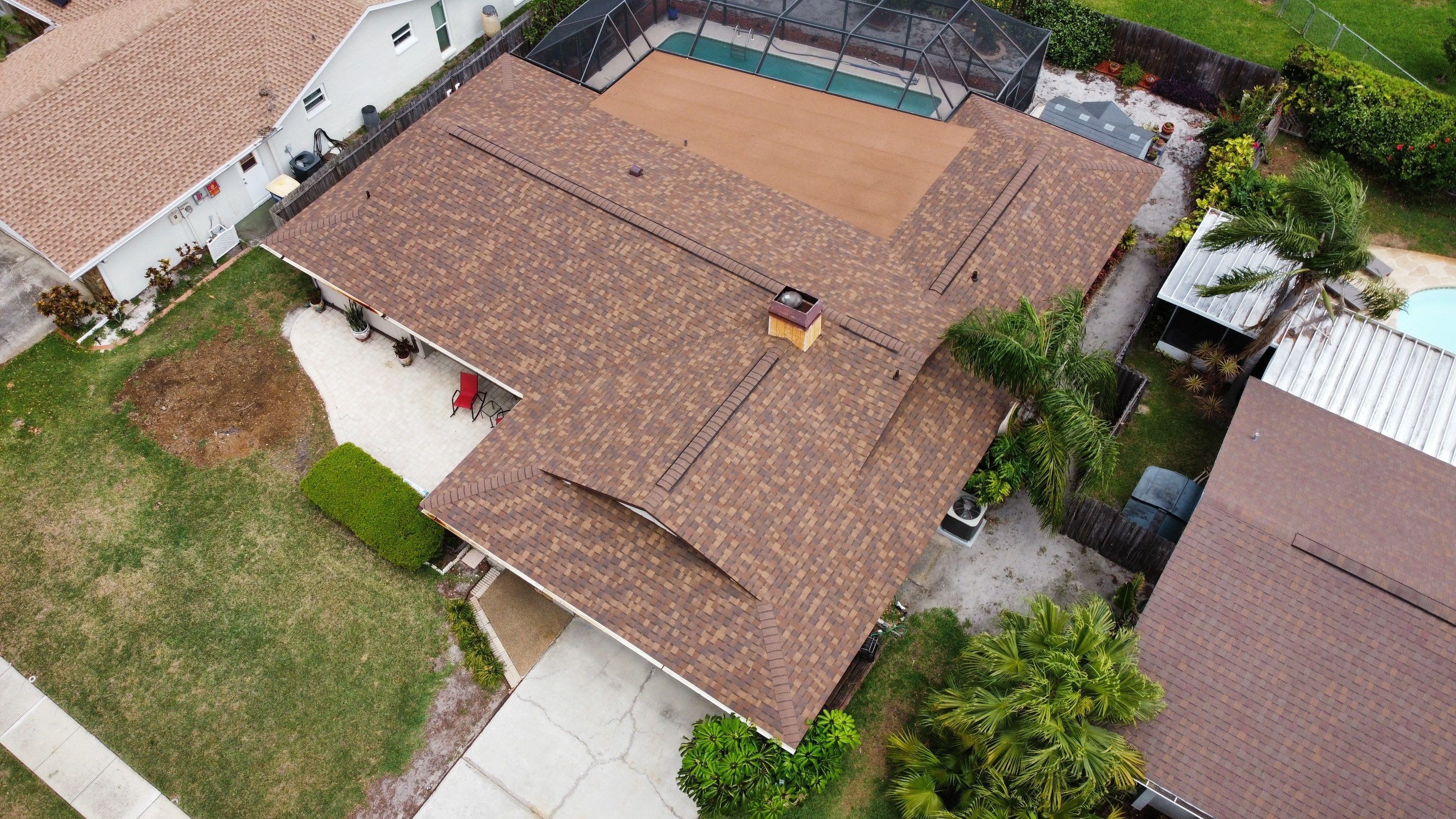 Roof replacement in Clearwater, FL. by Steadfast Roofing