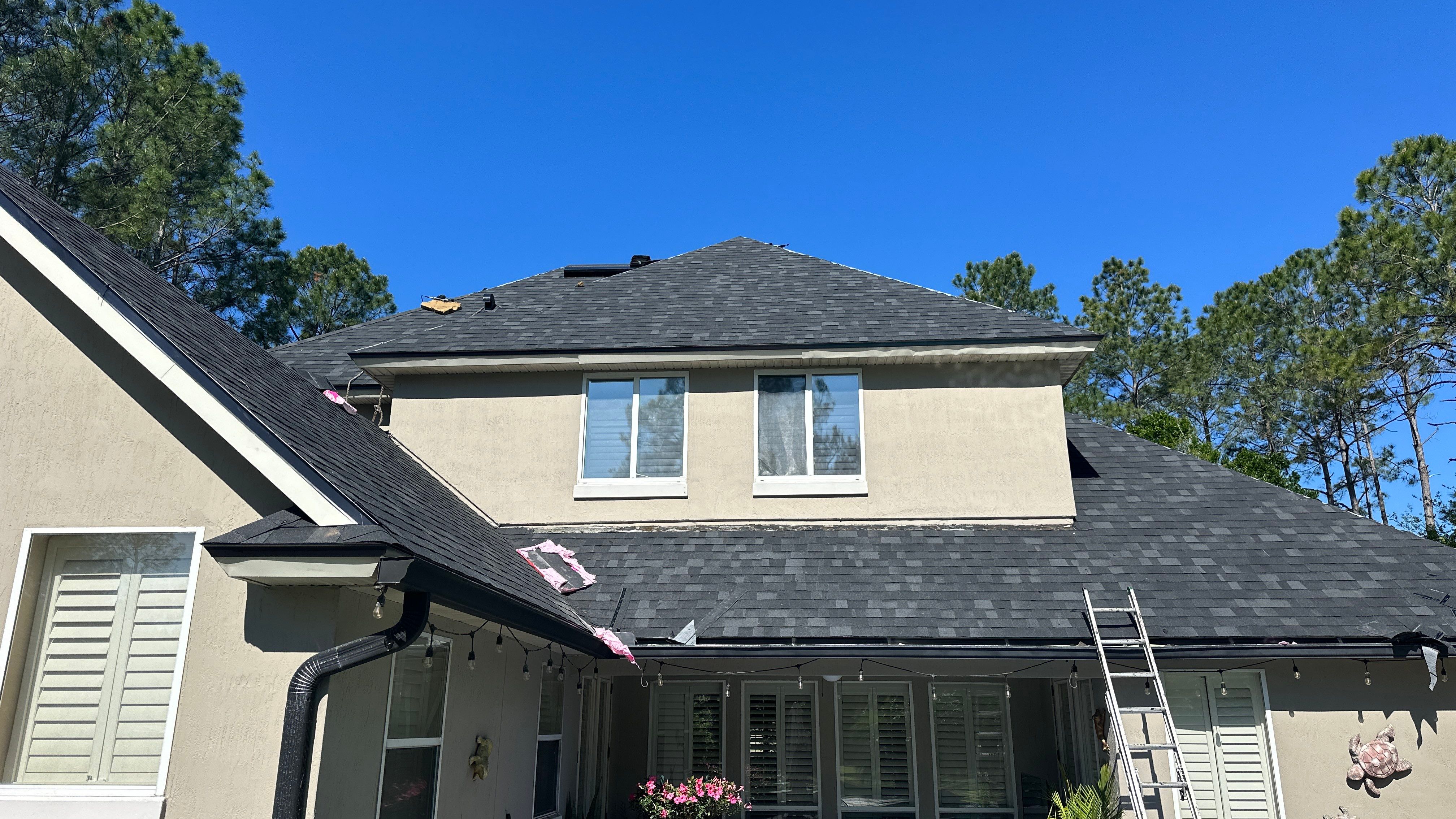 Residential Roofing Installation using Owens Corning TruDefinition Duration Shingles by Galaxy Builders, Inc.