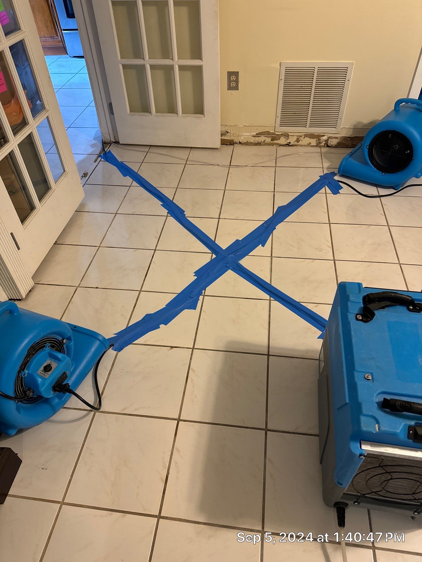 Water Damage Mitigation and Thermal Moisture Inspection in Miami by SuperClean 