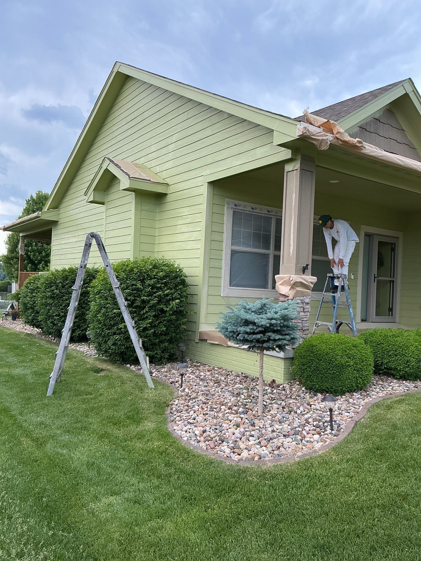 Residential Exterior Repaint by Midwest Paint LLC
