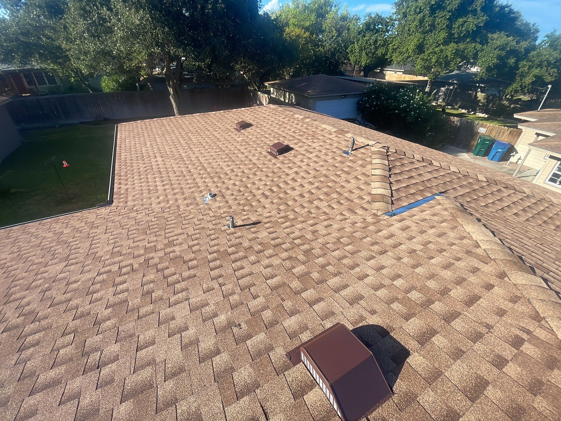 Residential Roofing Installation using GAF HDZ Shakewood by Lighthouse Roofing