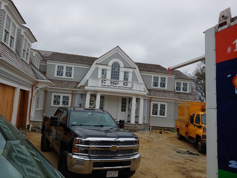 Gutter Installation using 4x6 Fiberglass Gutter in Chatham, MA by Gutter Pro Enterprises