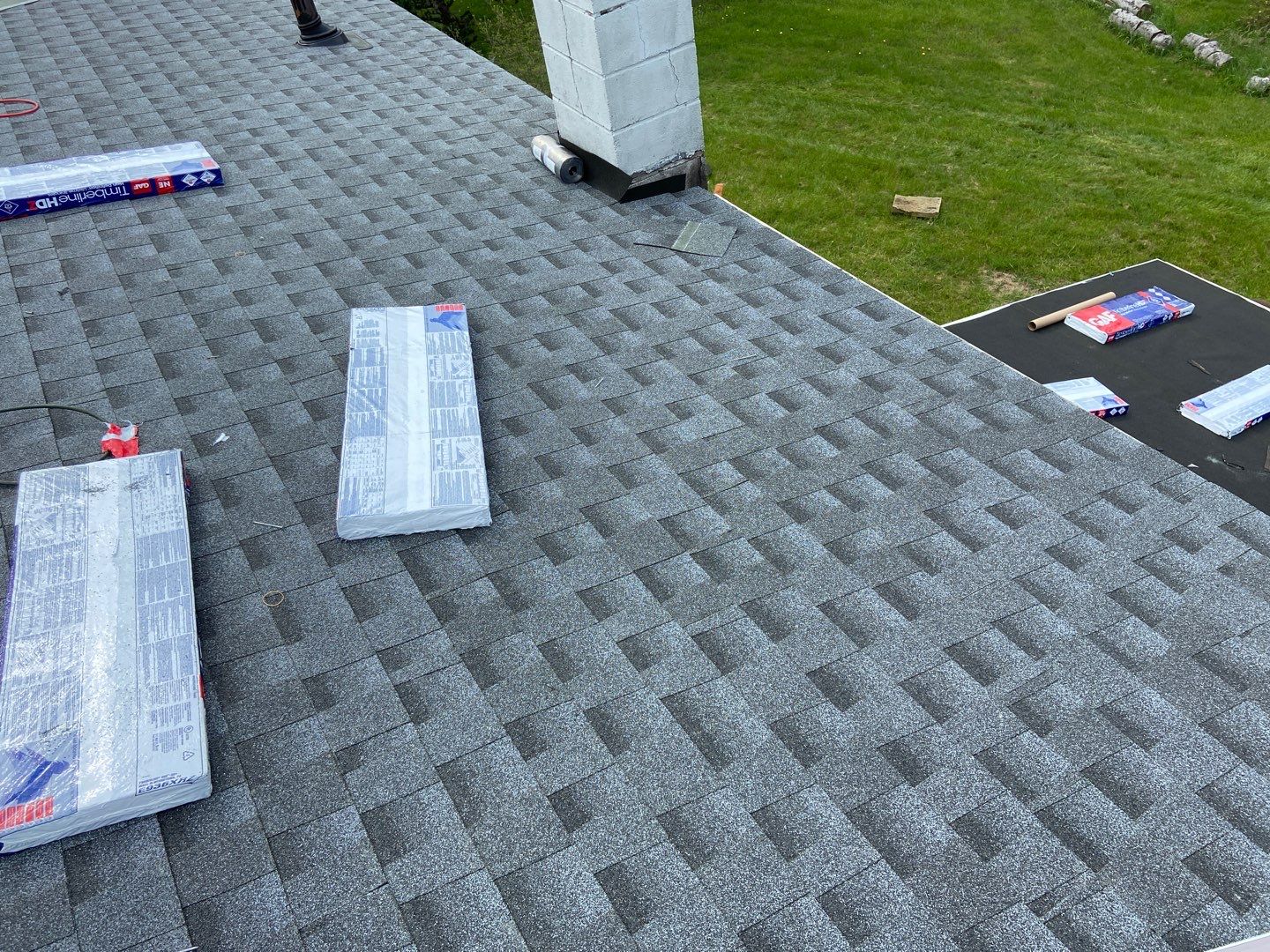 Residential Roofing Installation using GAF Timberline HDZ by Sensible Home Solutions