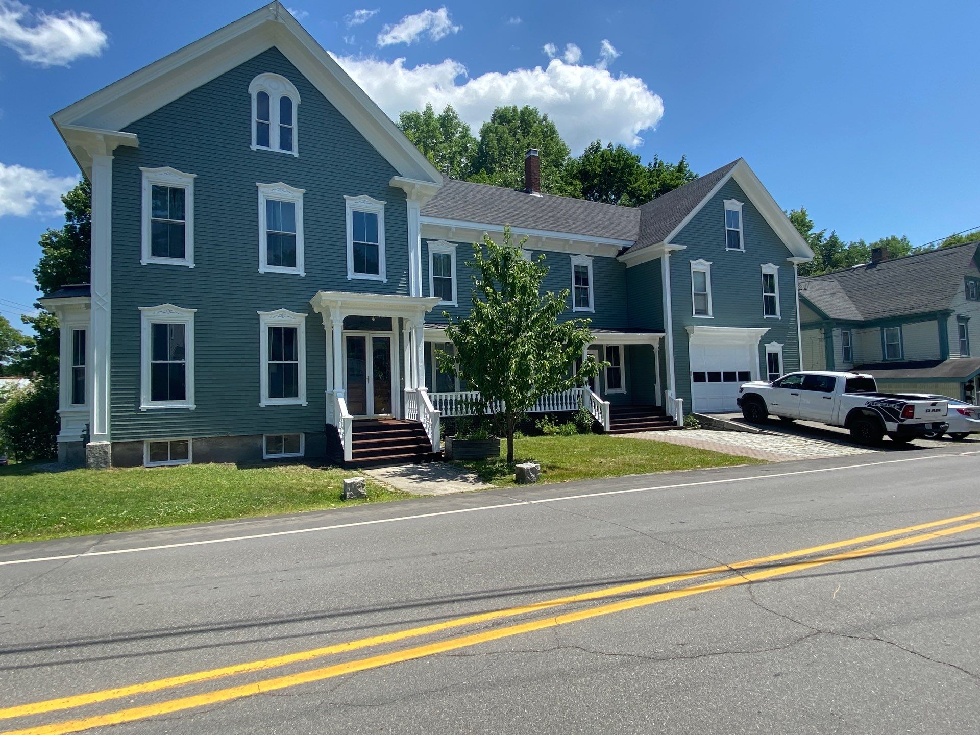 Exterior Home Painting and Carpentry Repairs in Hallowell by Picture Perfect Pro Painting