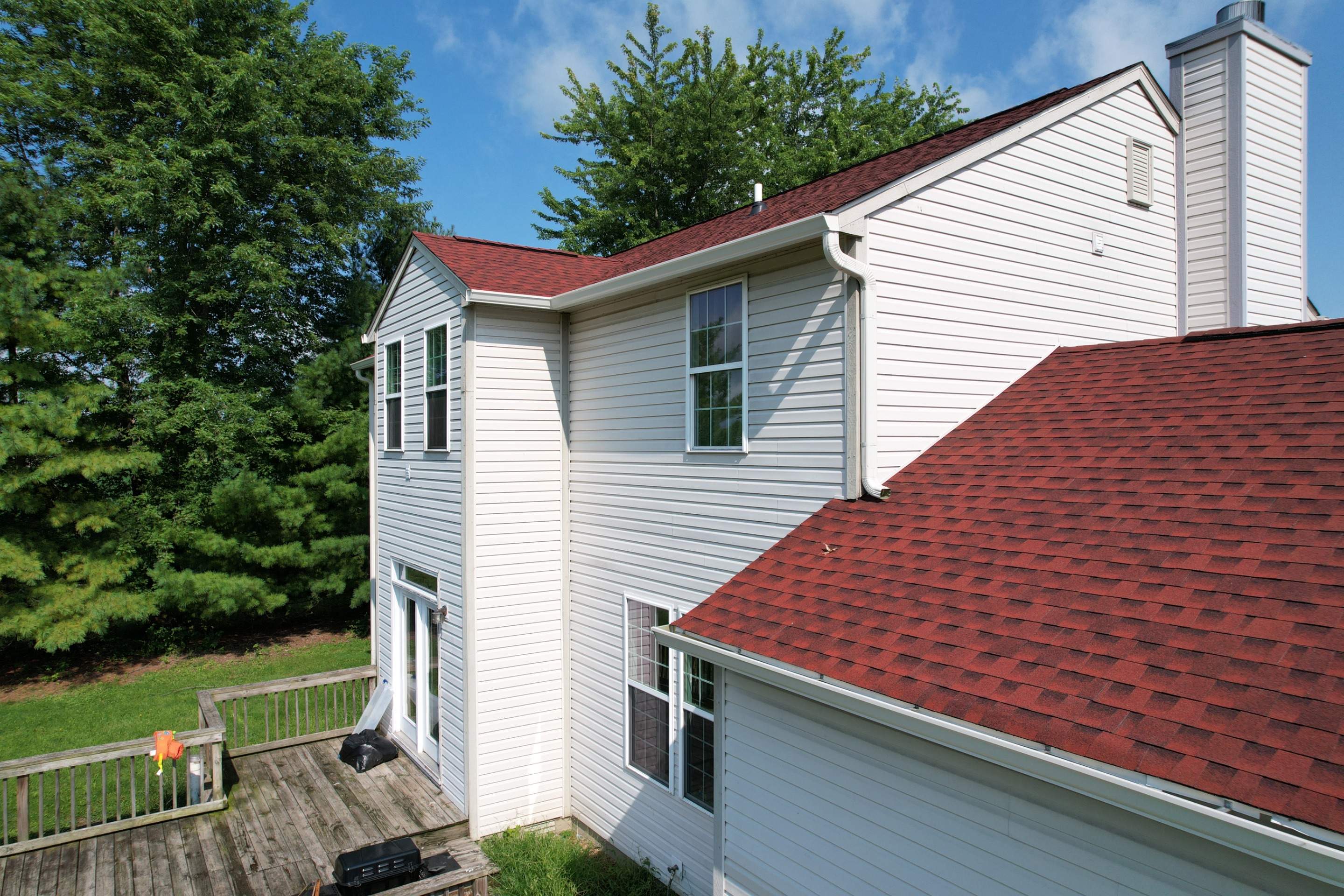 Project in Whiteland by Moss Roofing