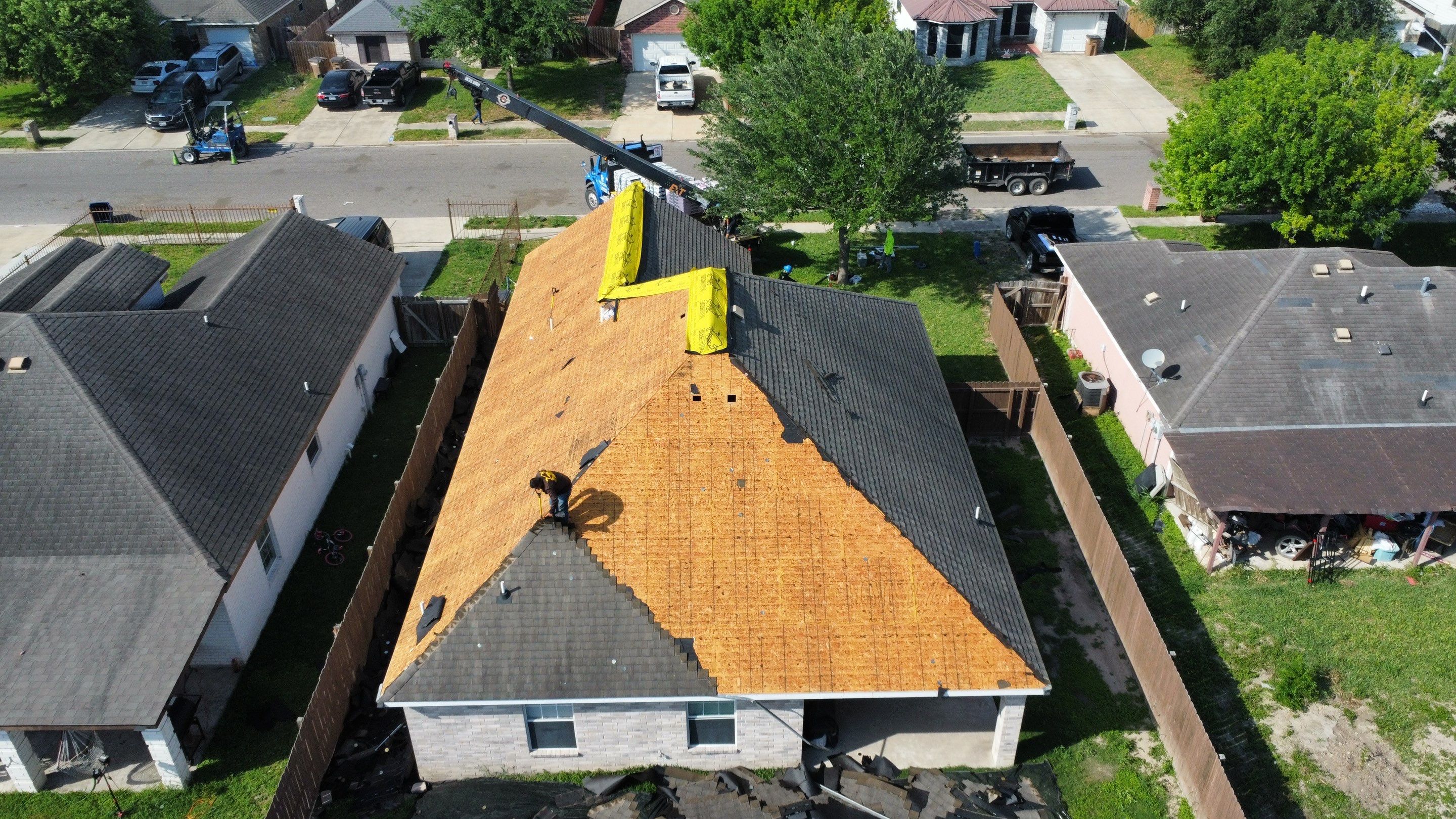 Shingle Roof Replacement Project  by Bison Roofing  