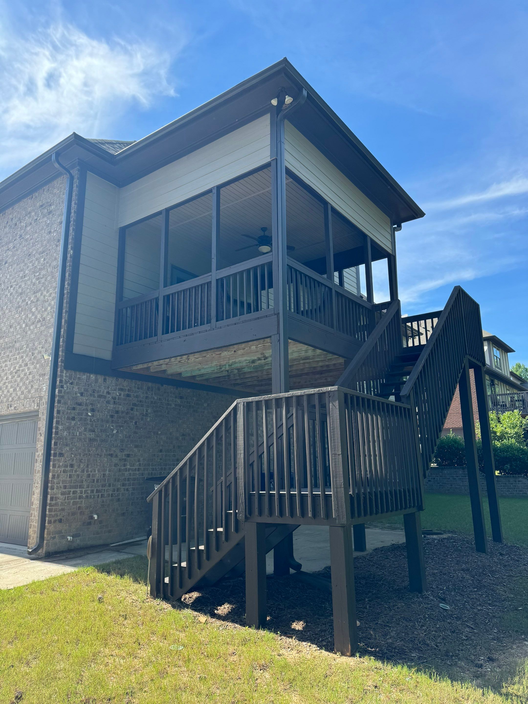 Woodhaven - Screen Porch by Pillar and Pine