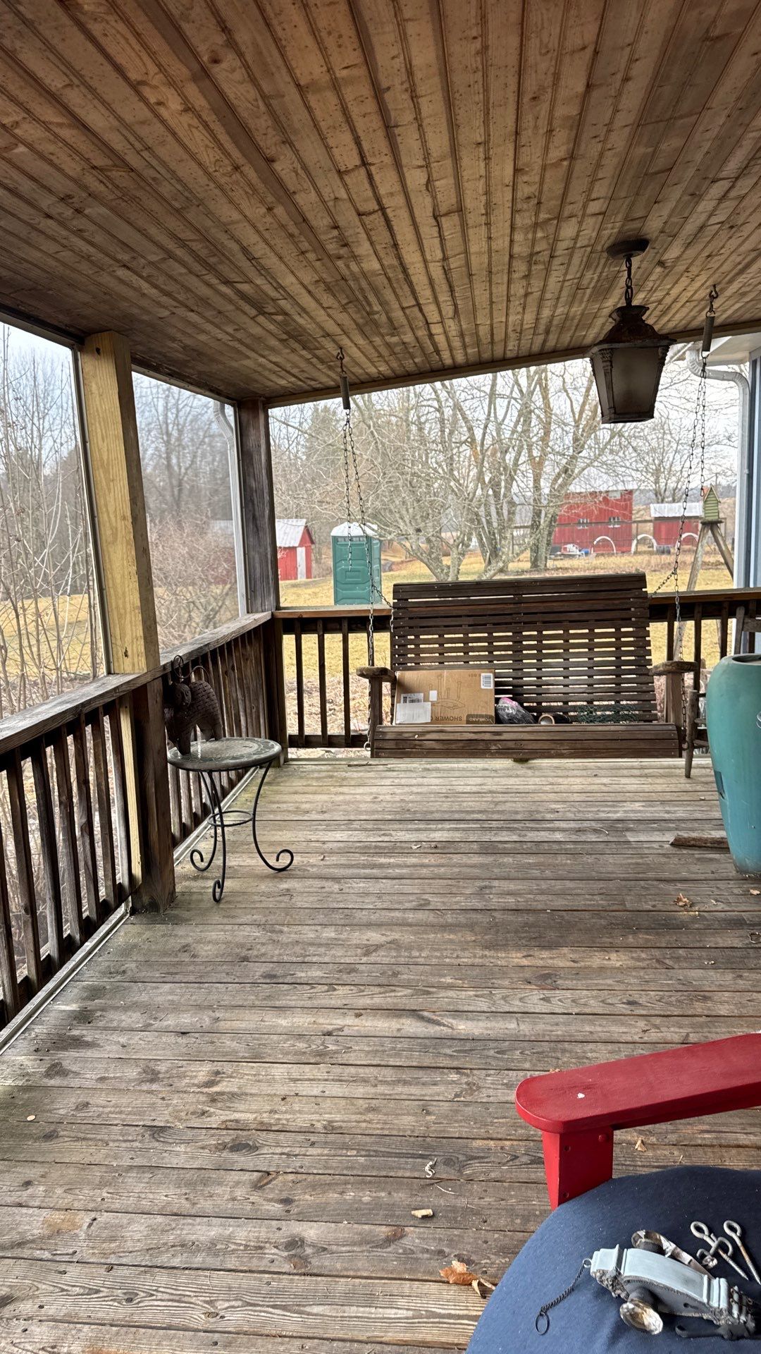 Renick Screened-In Porch Build with Custom Pressure-Treated Stairs by Walnut Hollow Decks & Outdoor Living