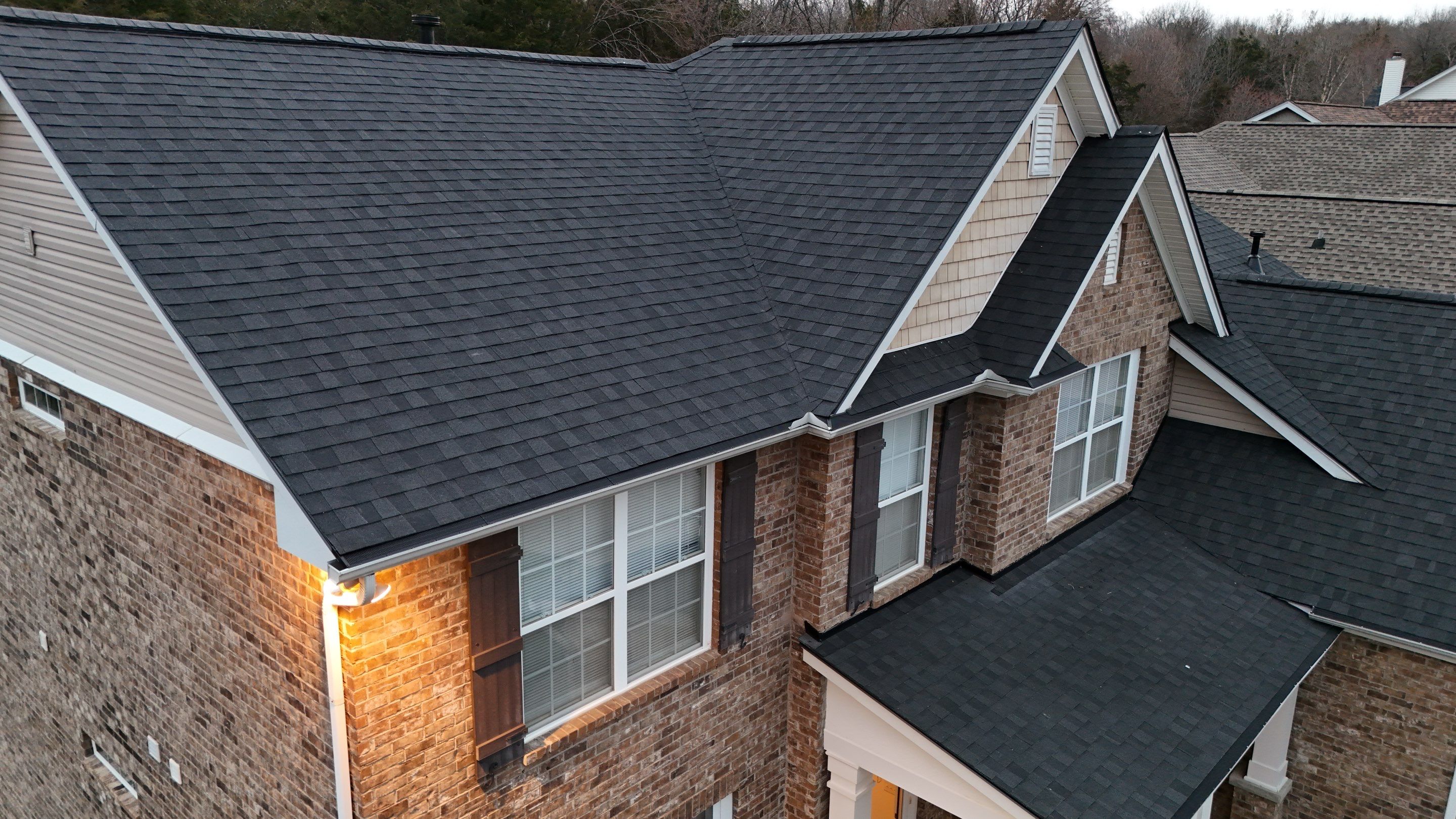 Charcoal Black Re-Roof by Royal House LLC