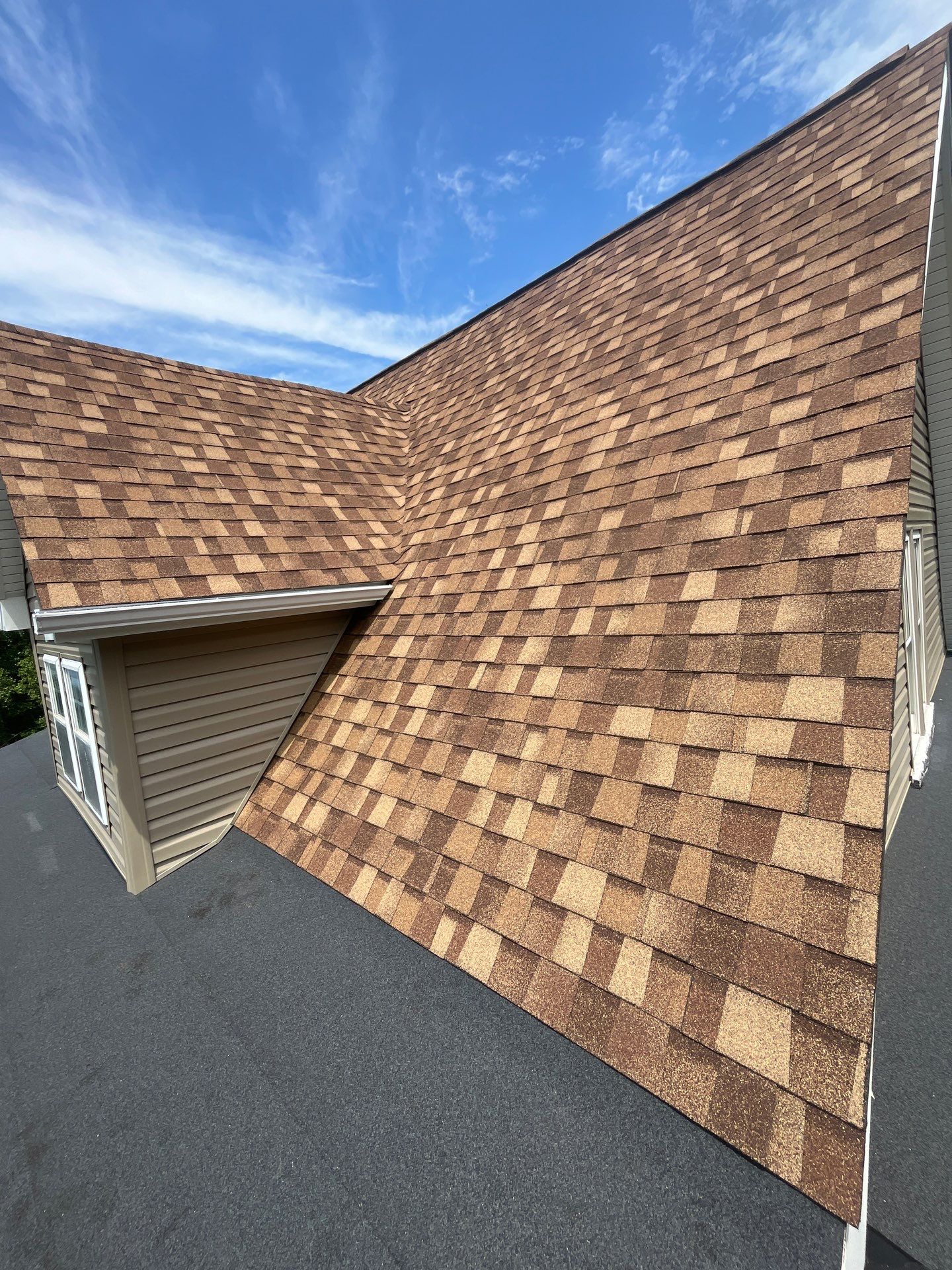 Residential Roofing Installation using Certainteed Landmark Pro Shingles by Fahey Roofing + Contracting