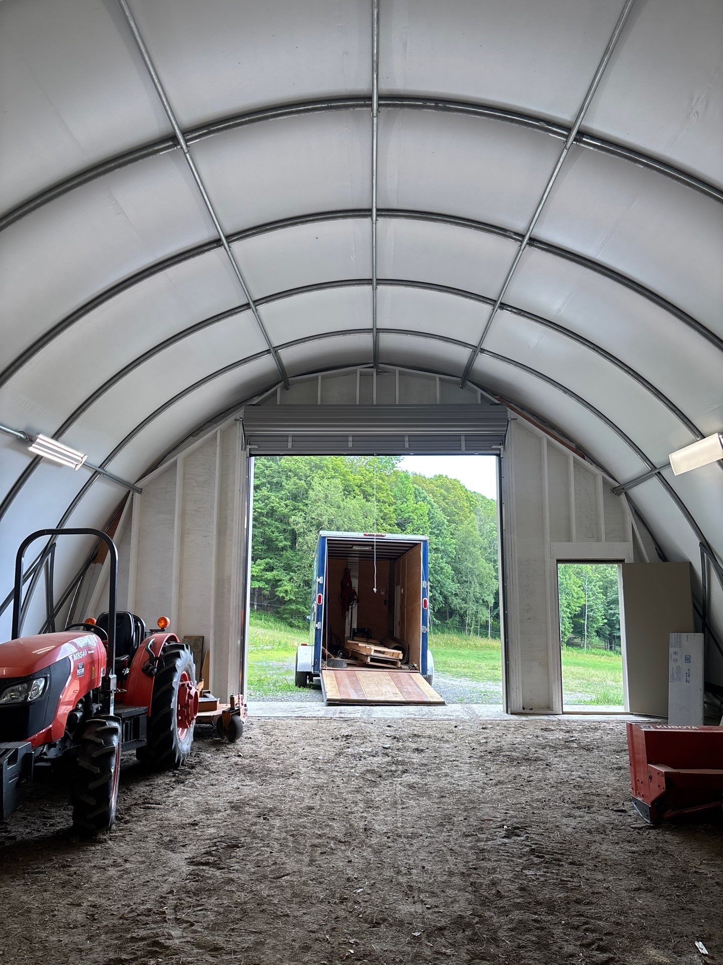 Door Installation using Tractrite Rollup Commercial Garage Door by Keene Door