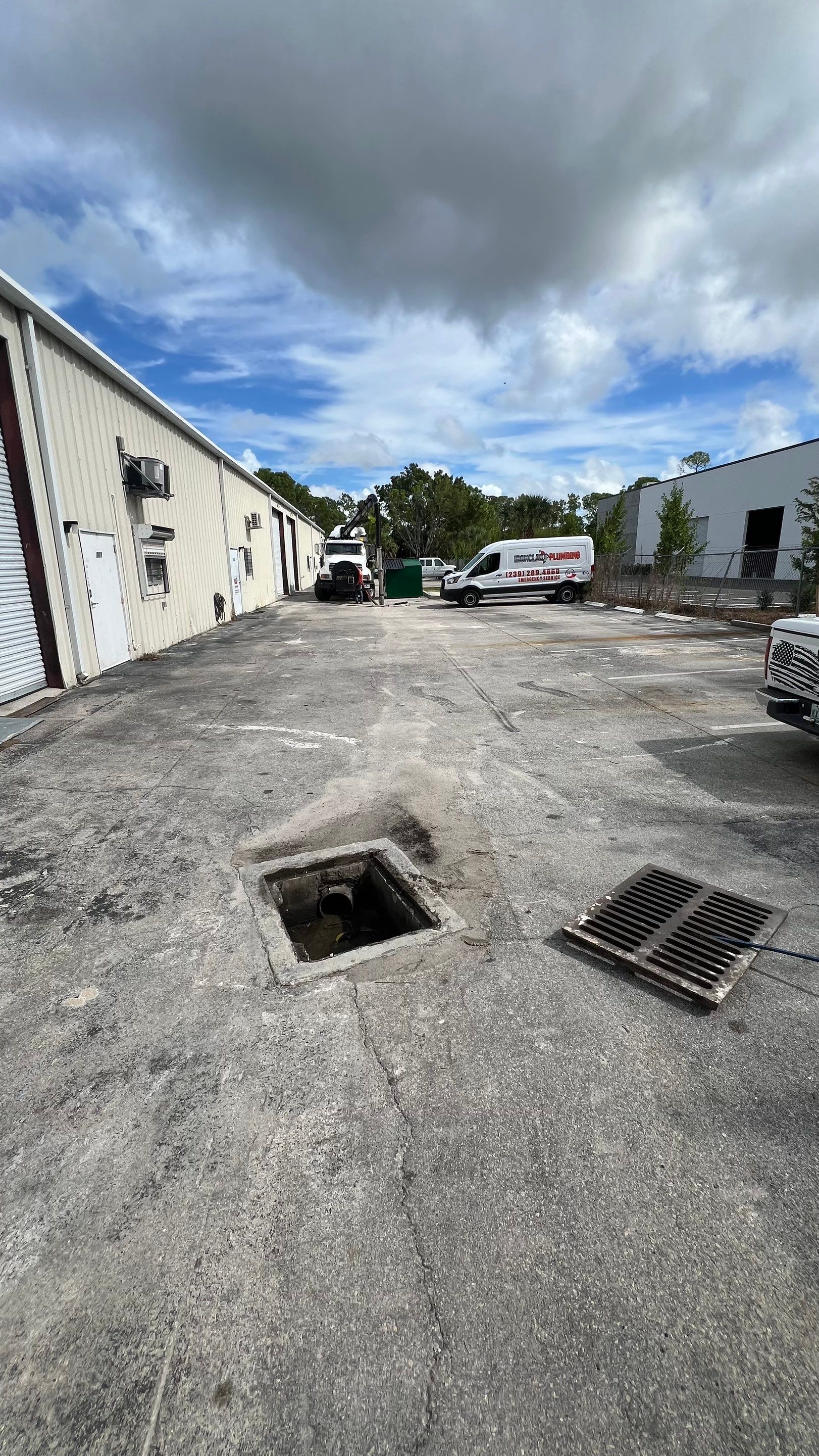 Bonita Springs Commercial Property Stormwater System Maintenance by Don Mar, Inc. Storm Water Solutions