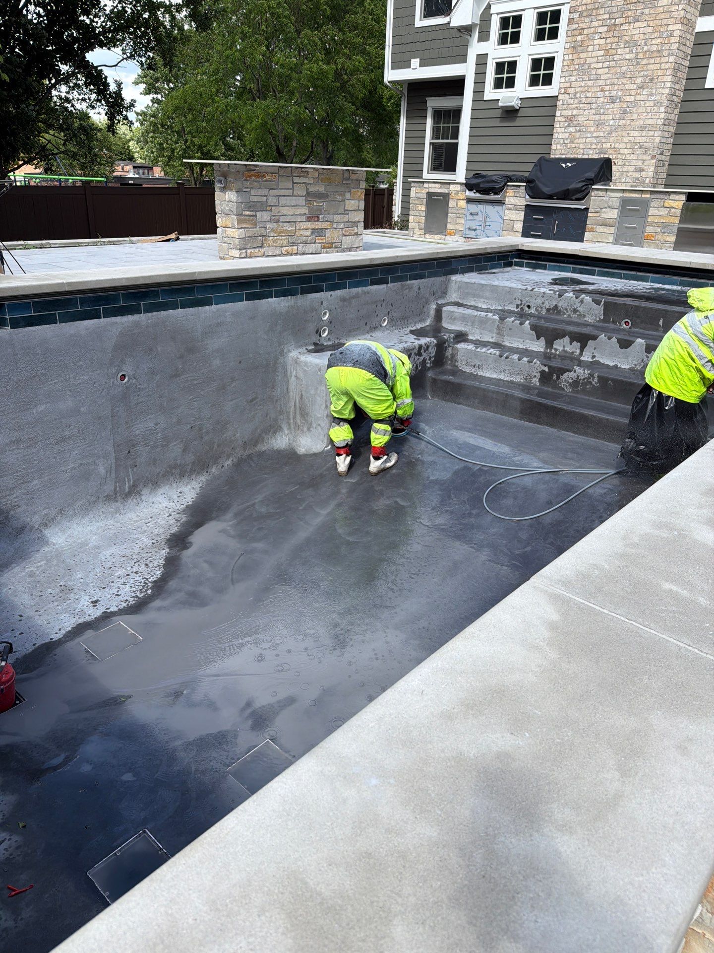 Swim Spa - Jet Benches - Spillover - French Riv by North Shore Pool & Spa