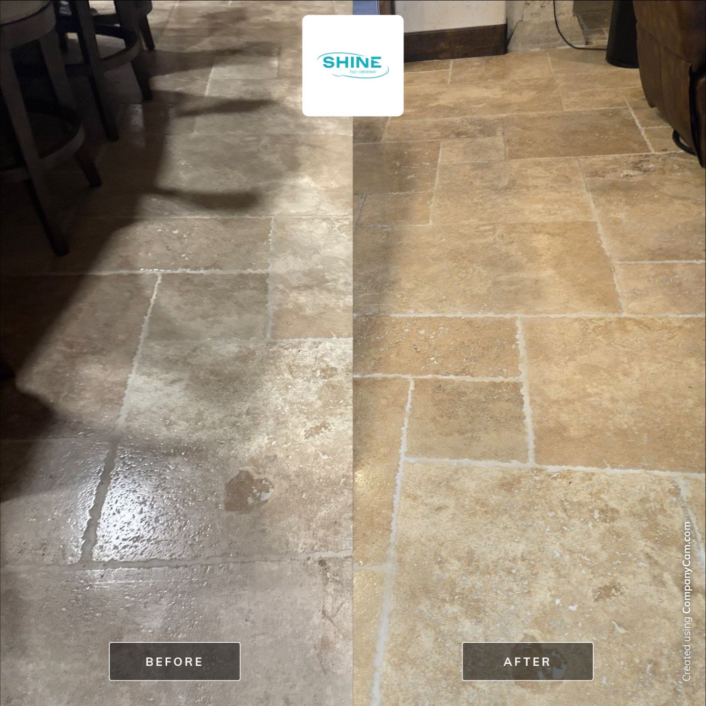 Project in Boerne by SHINE Tile and Grout Cleaning