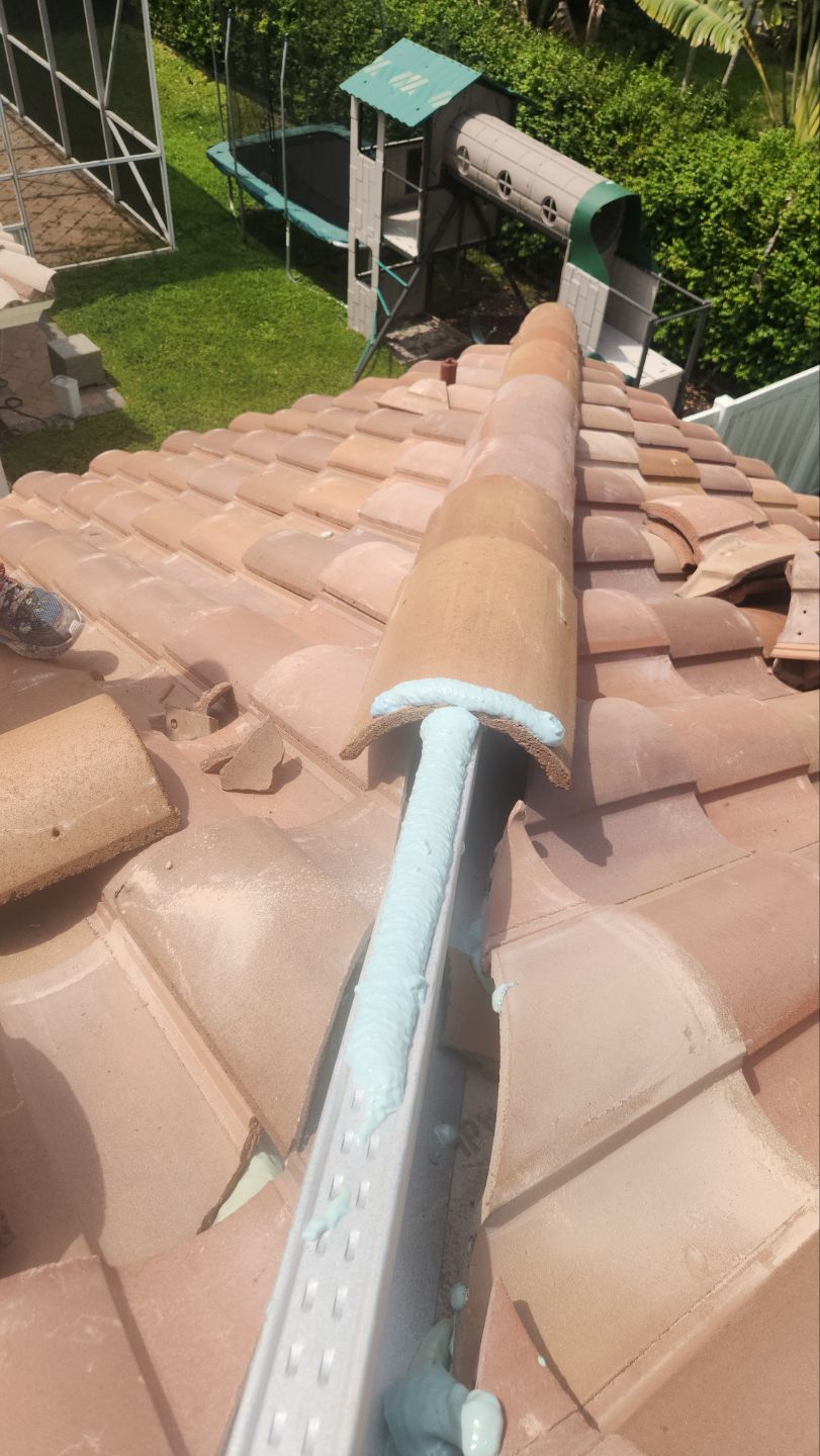 Residential Roofing Installation using Eagle Roofing Tile by BLUES BROTHERS ROOFING