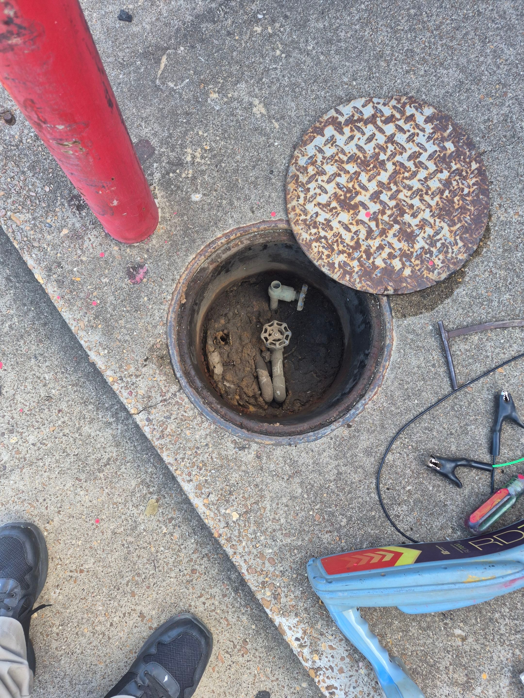 Underground Utility Locating for Memphis Commercial Site by Alsip Locating Service, LLC