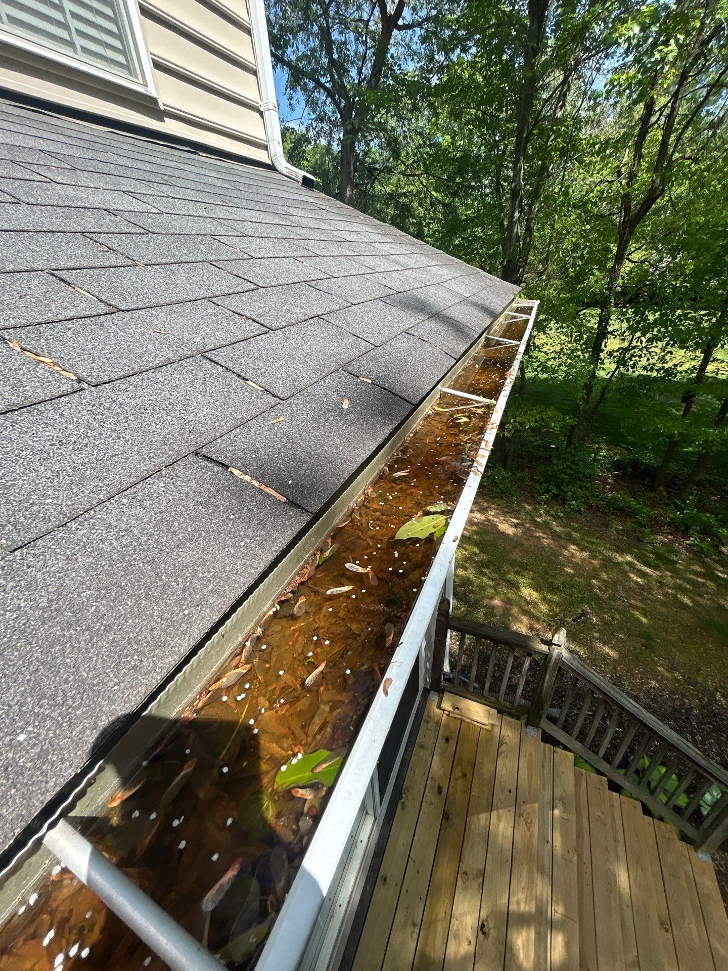 Reston Roof Replacement with CertainTeed Landmark PRO in Max Def Moire Black by RM Banning, Inc.