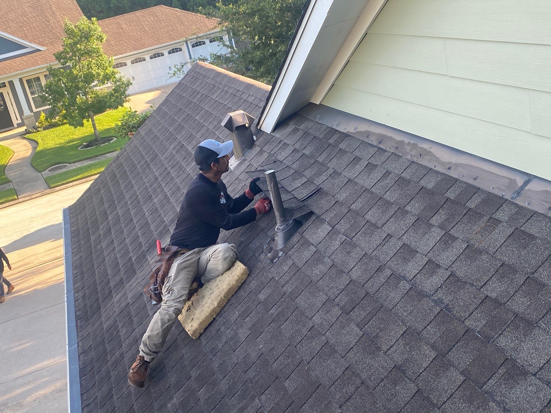 Residential Roofing Repair using Owen's Corning Duration (Lifetime) Shingles by Roof Repair Company