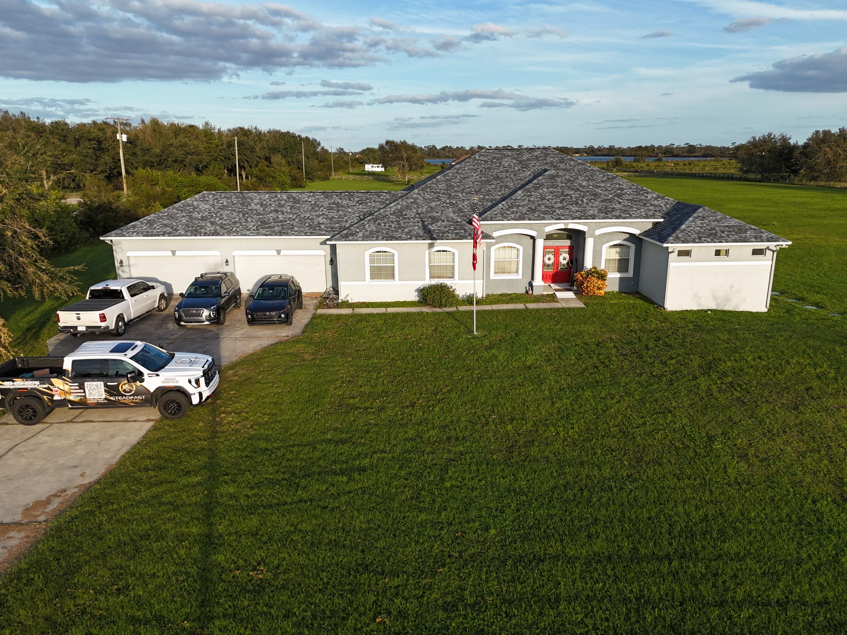 Roof Replacement in Wimauma, FL. by Steadfast Roofing
