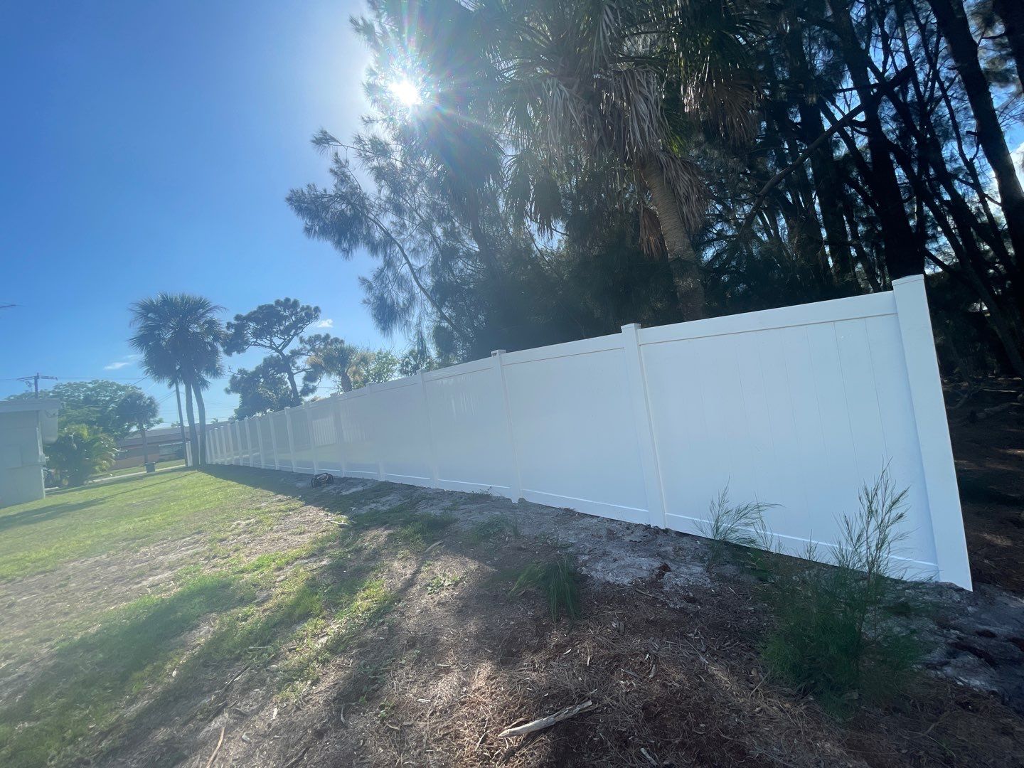 Venice, FL 6ft. Tall White Vinyl Privacy Fence by Asap fence and gates, LLC