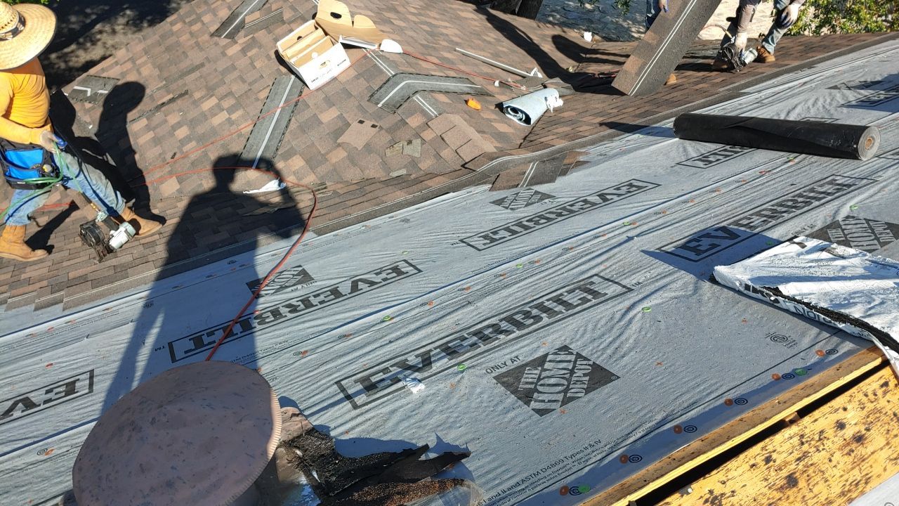 Full Roof Replacement and Hail Damage Restoration in Fredericksburg by Caliber Restoration LLC