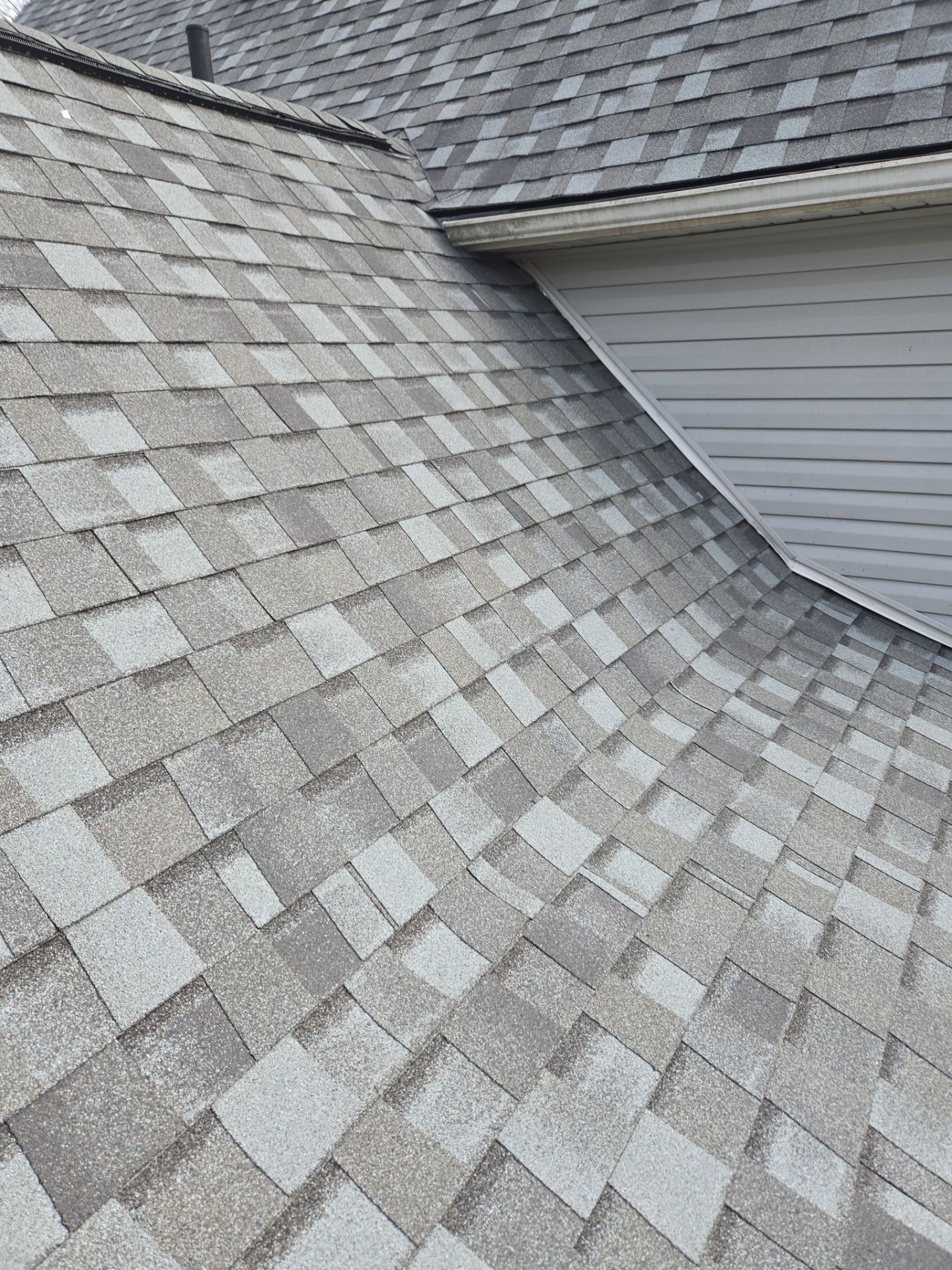 Atlas Pinnacle, Color, Coastal Granite, Drip Edge, Color, Black by Eagle Eye Roofing