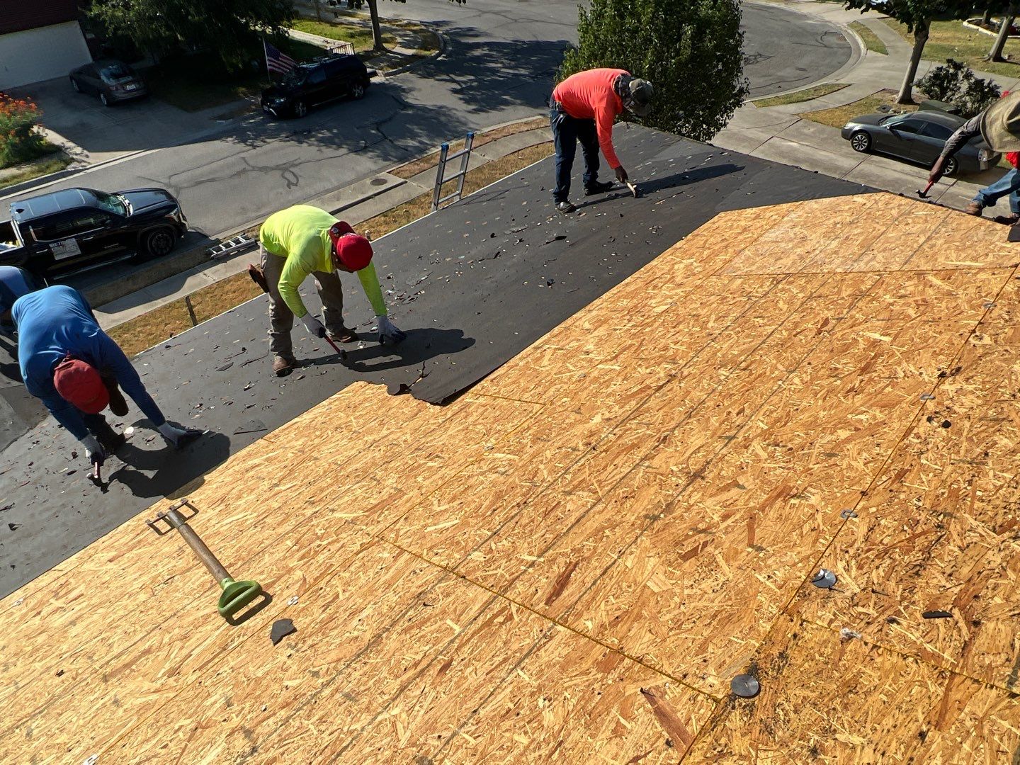 Residential Roof Replacement and OSB Decking Repair in Hutto by Caliber Restoration LLC