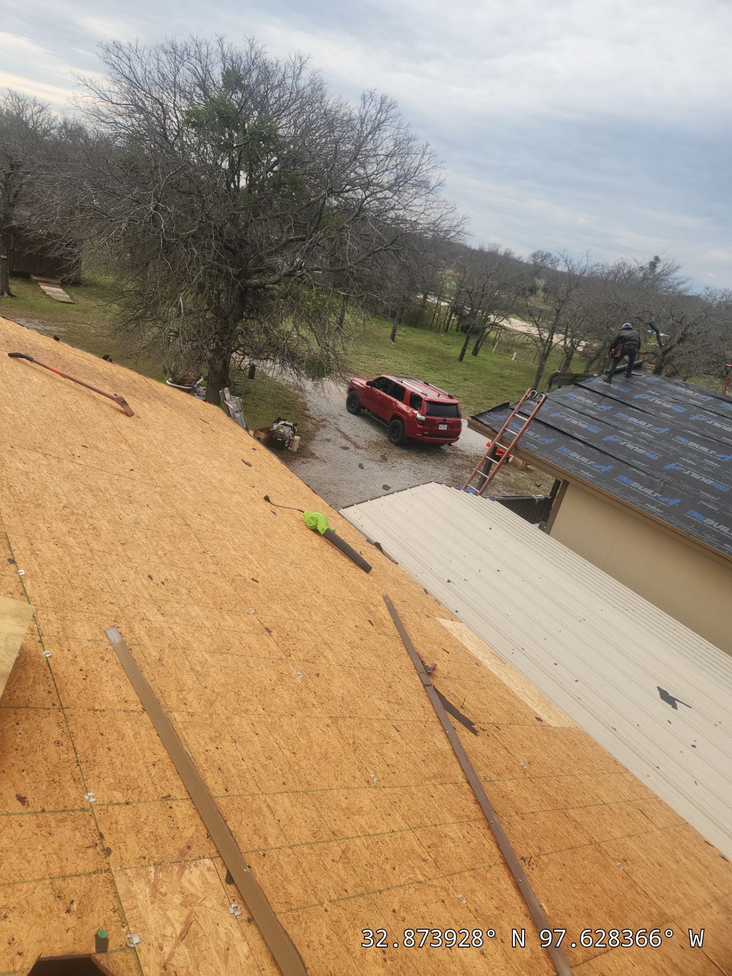 Project in Weatherford by Lonestar Roofing and Restoration LLC.