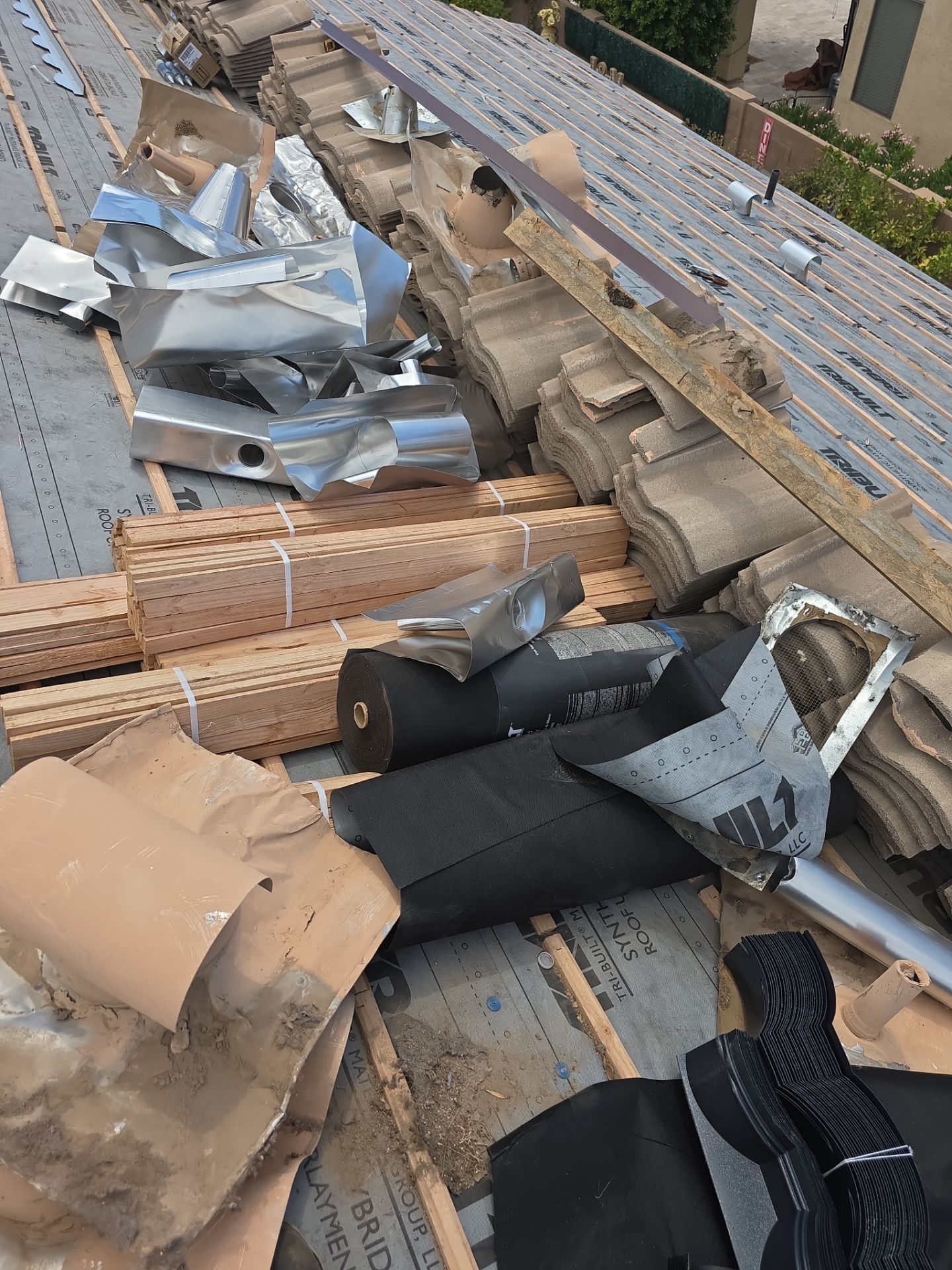 New tile reset for this beautiful home in Chandler by Weather-Tite Roofing