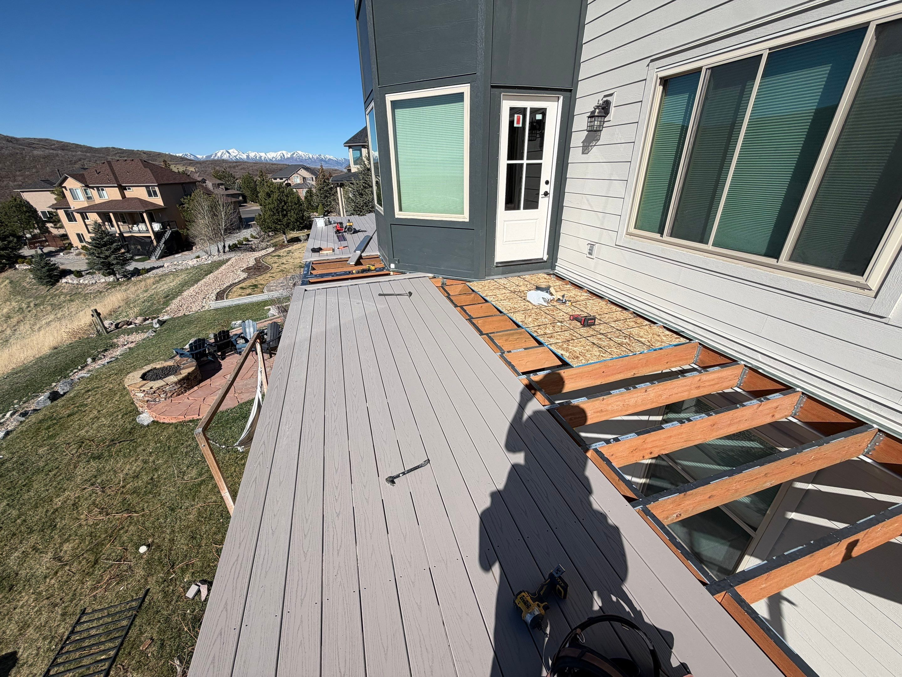 Draper | Master Stucco Conversion | Cobblestone, Iron Gray & Woodtone by Ideal Siding Utah