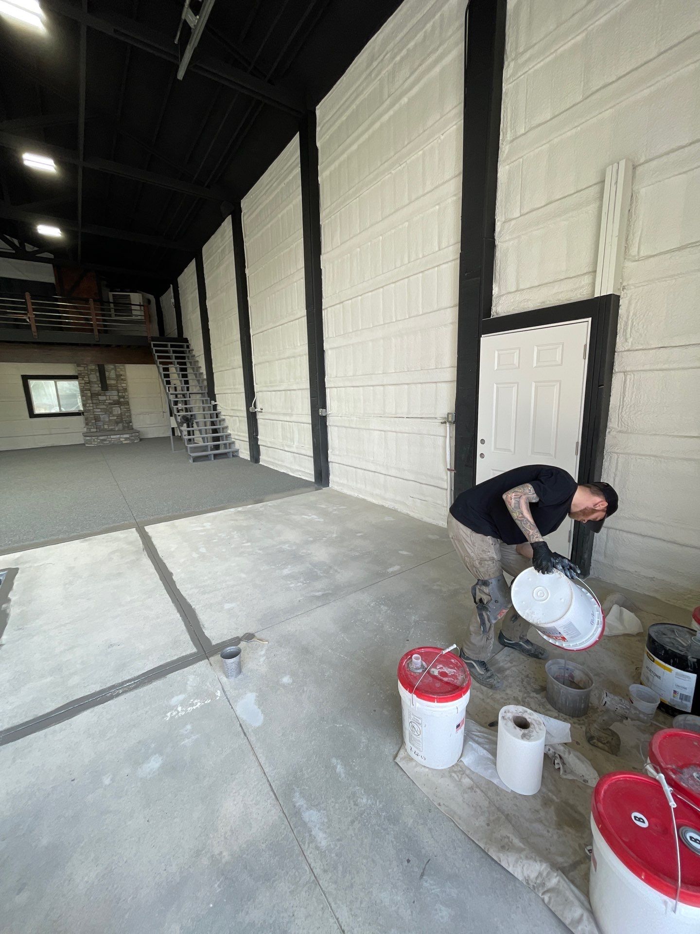 Shop Transformation using Slate Hybrid by Croc Coatings, LLC